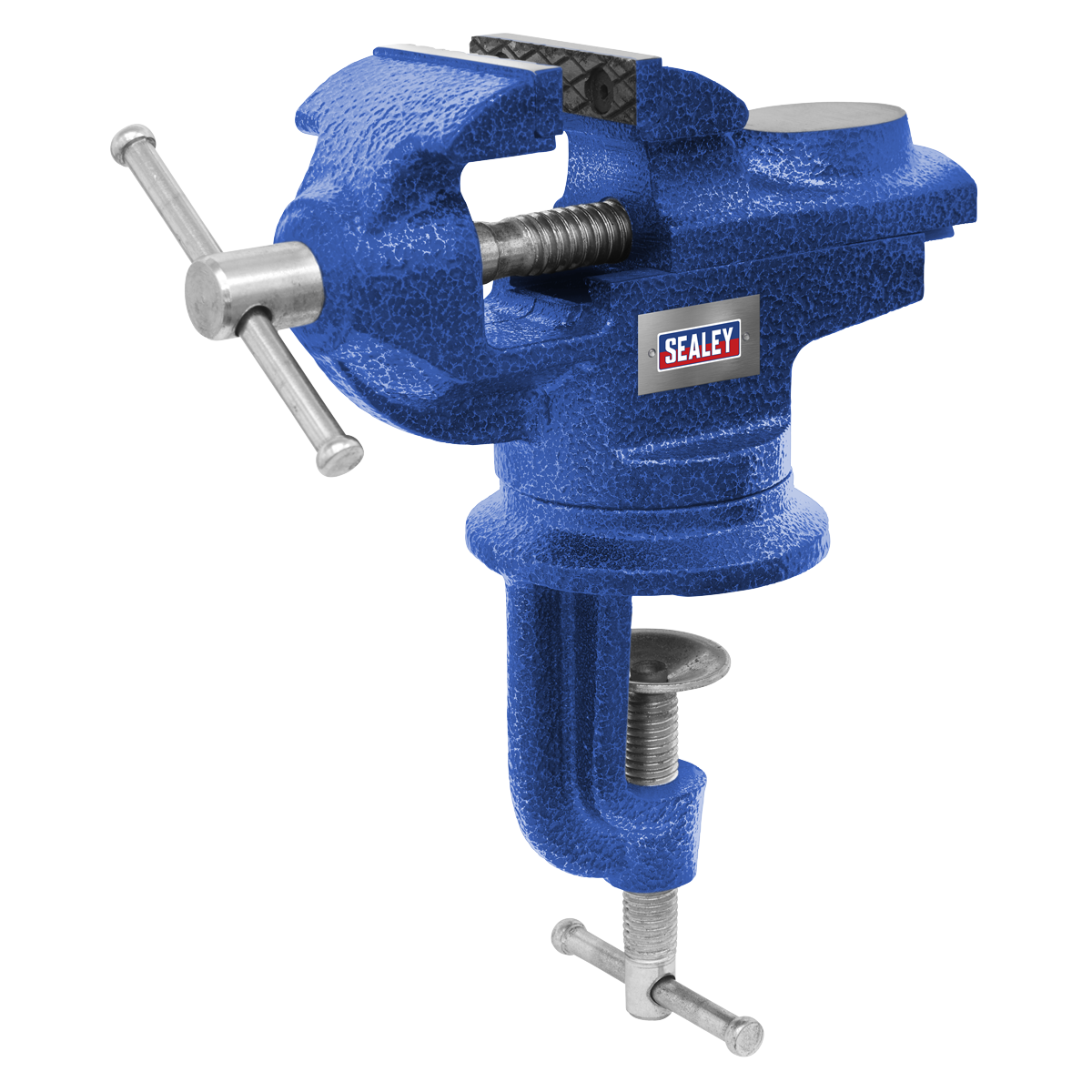 50mm Portable Bench and Table Vice with 360° Swivel Base CV50