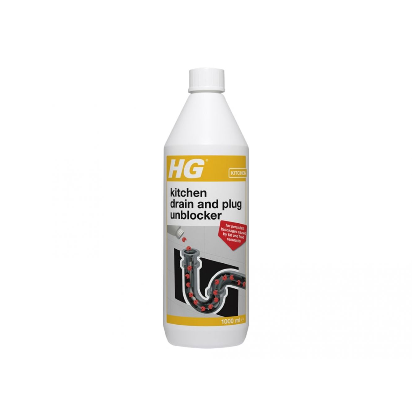 Kitchen Drain and Plug Unblocker 1 litre H/G481100106