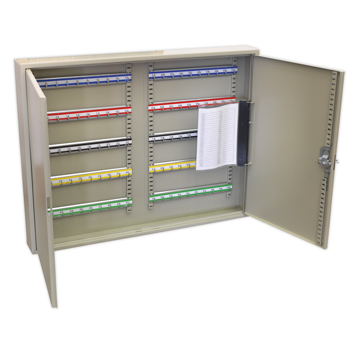 Key Cabinet 100 Key Capacity Wide SKC100W