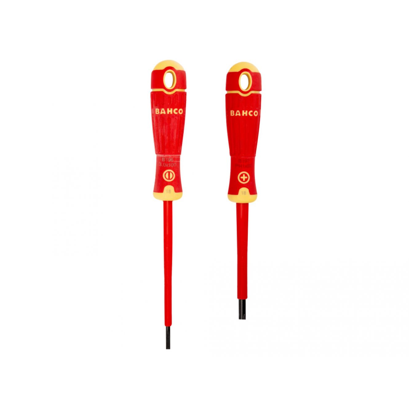 B220.002 BAHCOFIT Insulated Screwdriver Set, 2 Piece BAHB220002