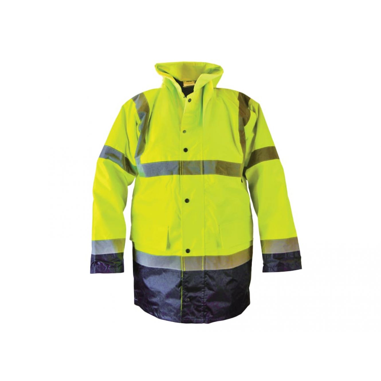 Hi-Vis Yellow/Black Motorway Jacket