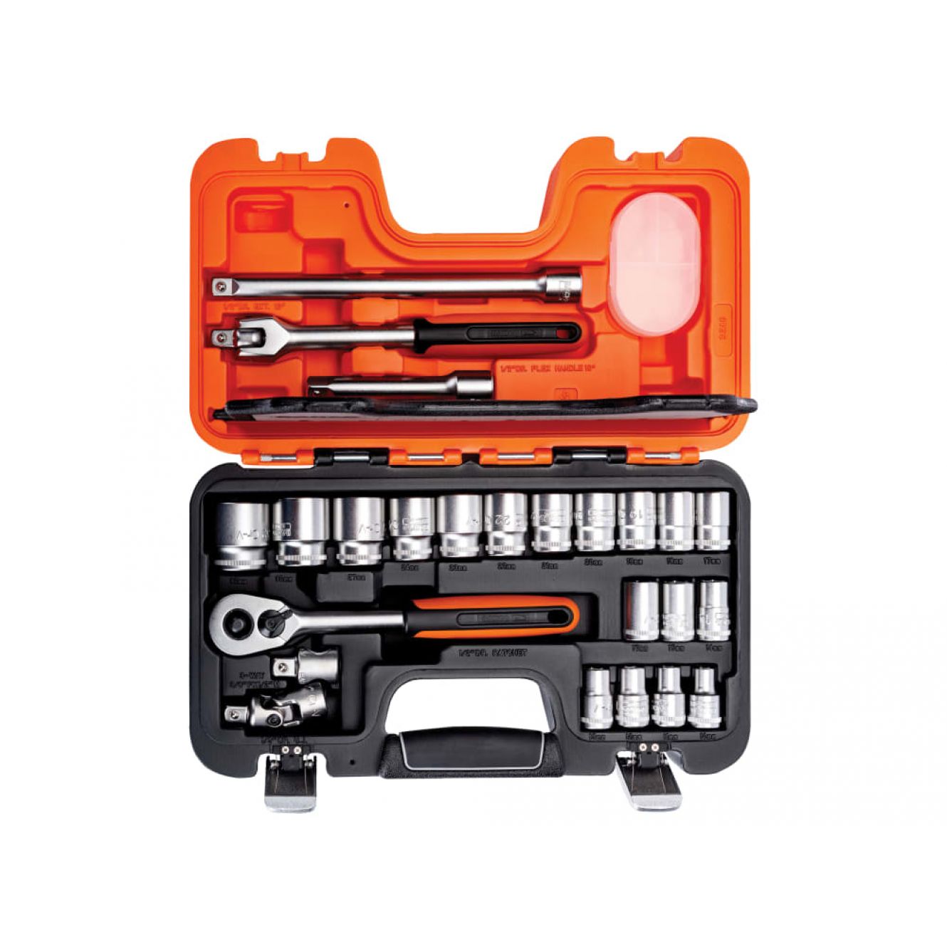 S240 Socket Set of 24 Metric 1/2in Drive BAHS240