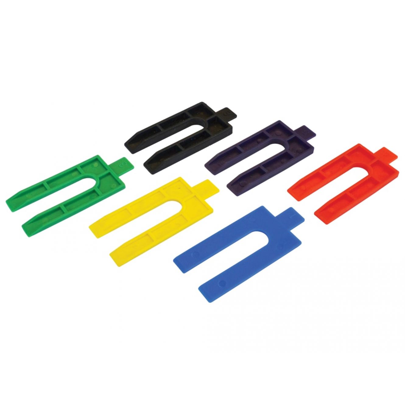 Plastic Packing Wedges Mixed (Pack 100) FAIWEDGE100
