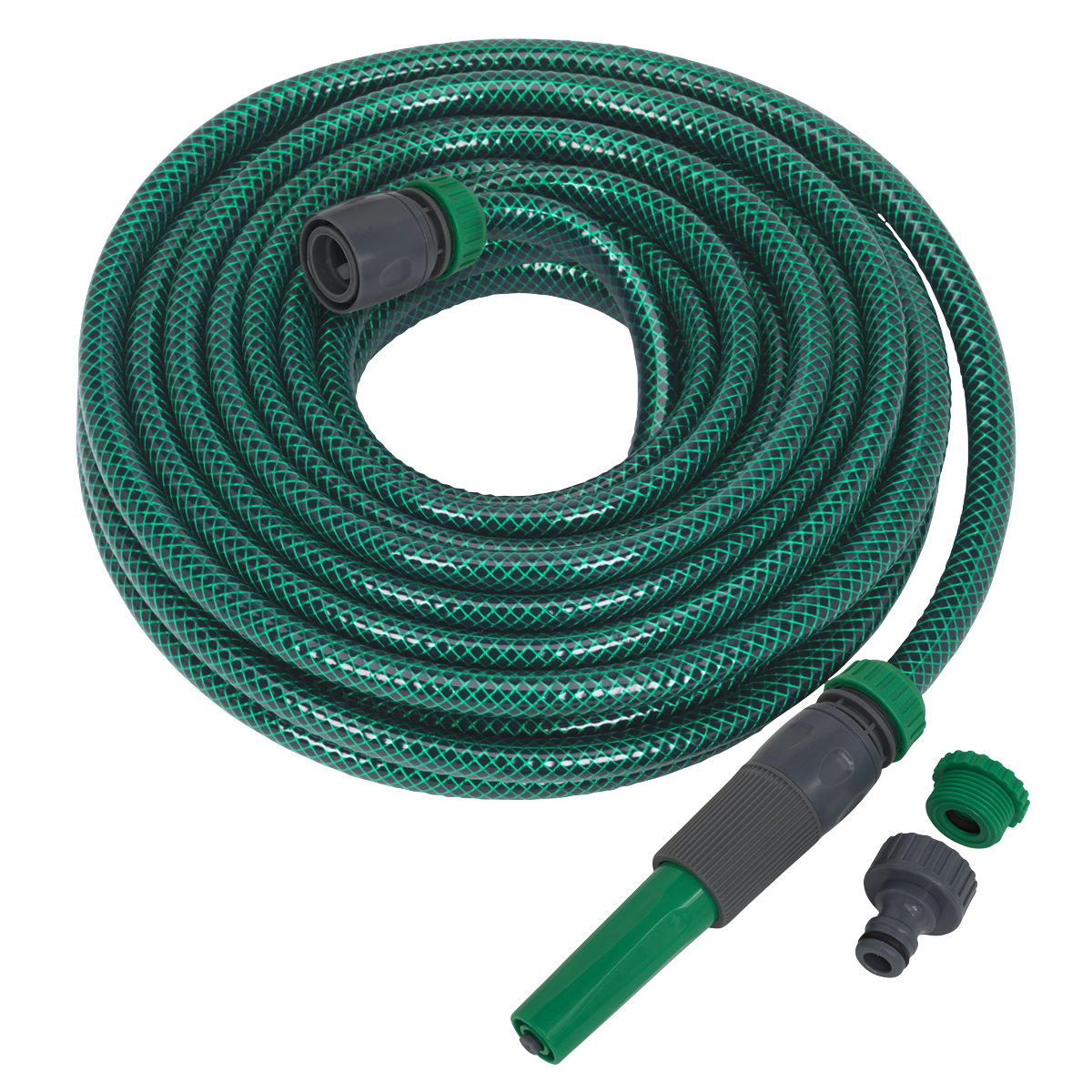 Water Hose 15m with Fittings GH15R/12