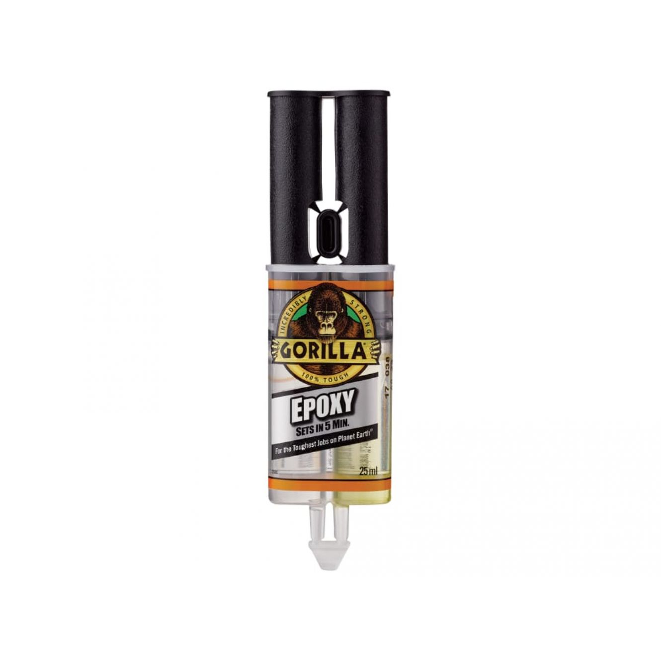 Gorilla 5 Min 2-Part Epoxy Syringe 25ml GRGGES25