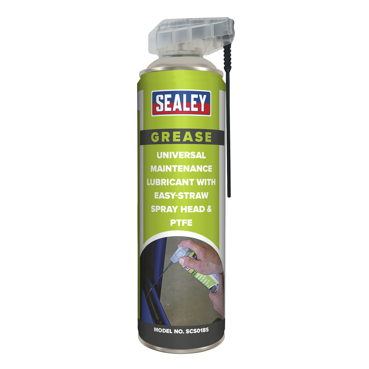 Universal Maintenance Lubricant with Easy-Straw Spray Head & PTFE 500ml SCS018S
