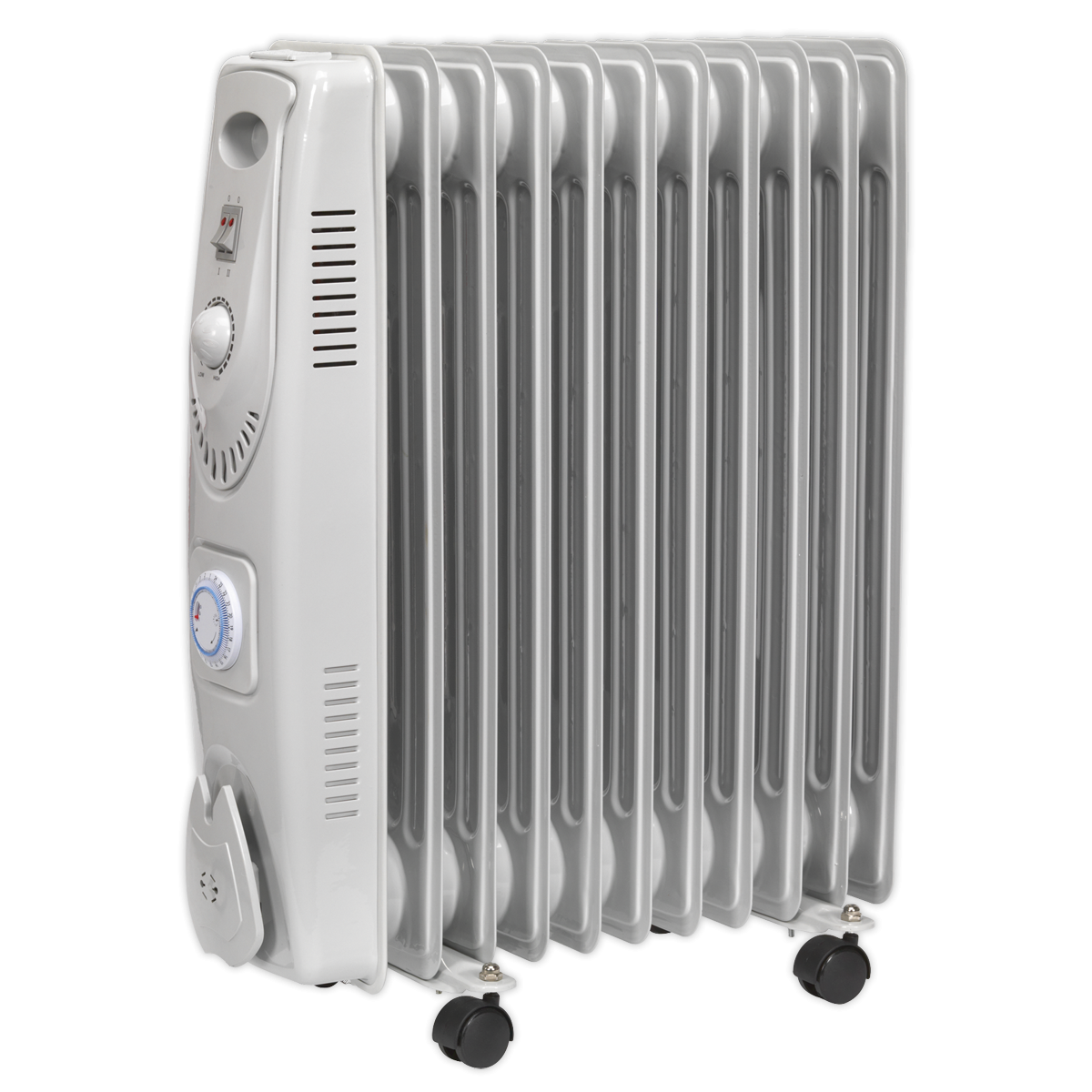 Oil Filled Radiator 2500W/230V 11-Element with Timer RD2500T
