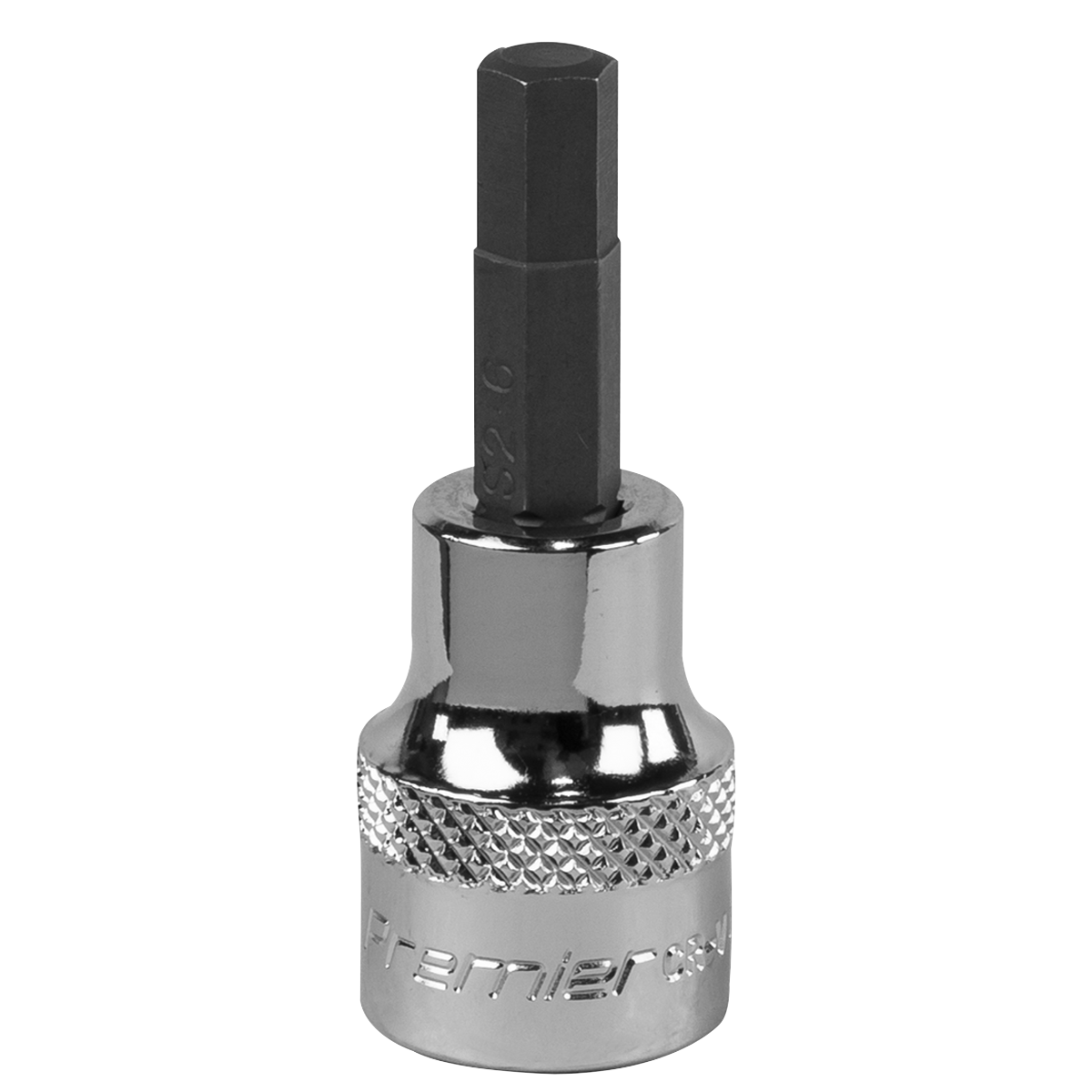 Hex Socket Bit 6mm 3/8"Sq Drive SBH009