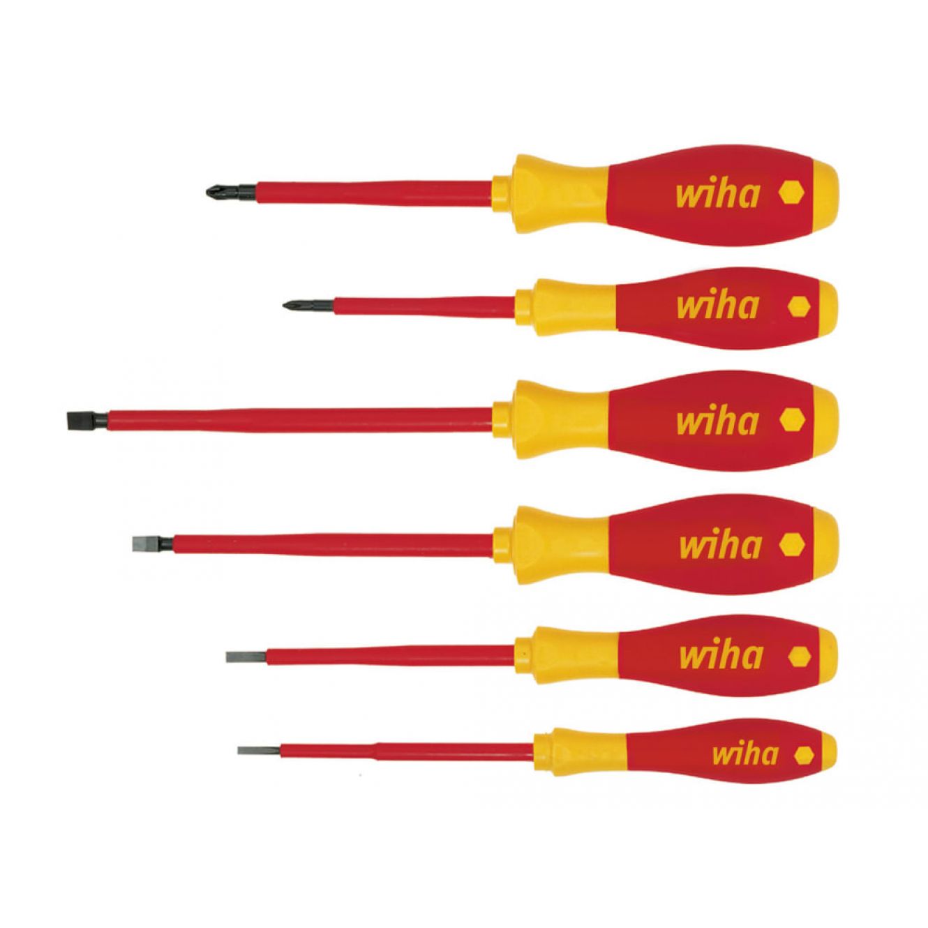 SoftFinish® electric SL/PH Screwdriver Set, 6 Piece WHA00833