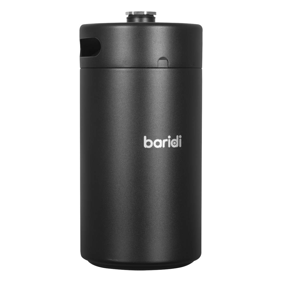 Baridi Growler Keg 5L, Matte Black suitable for Soft Drinks and Beer- DH104 DH104