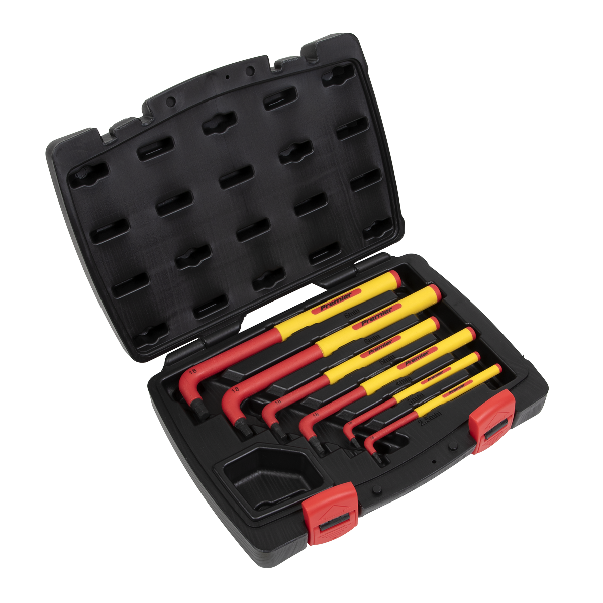 Hex Key Set 6pc Extra-Long VDE AK7177