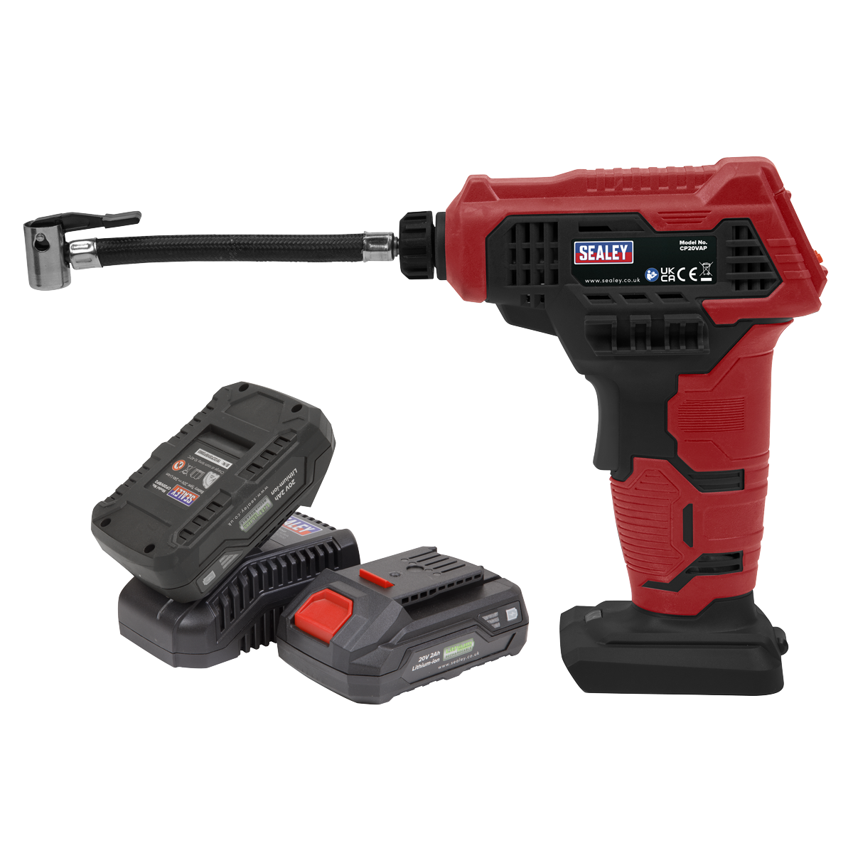 Cordless Air Pump Kit 20V SV20 Series - 2 Batteries CP20VAPKIT