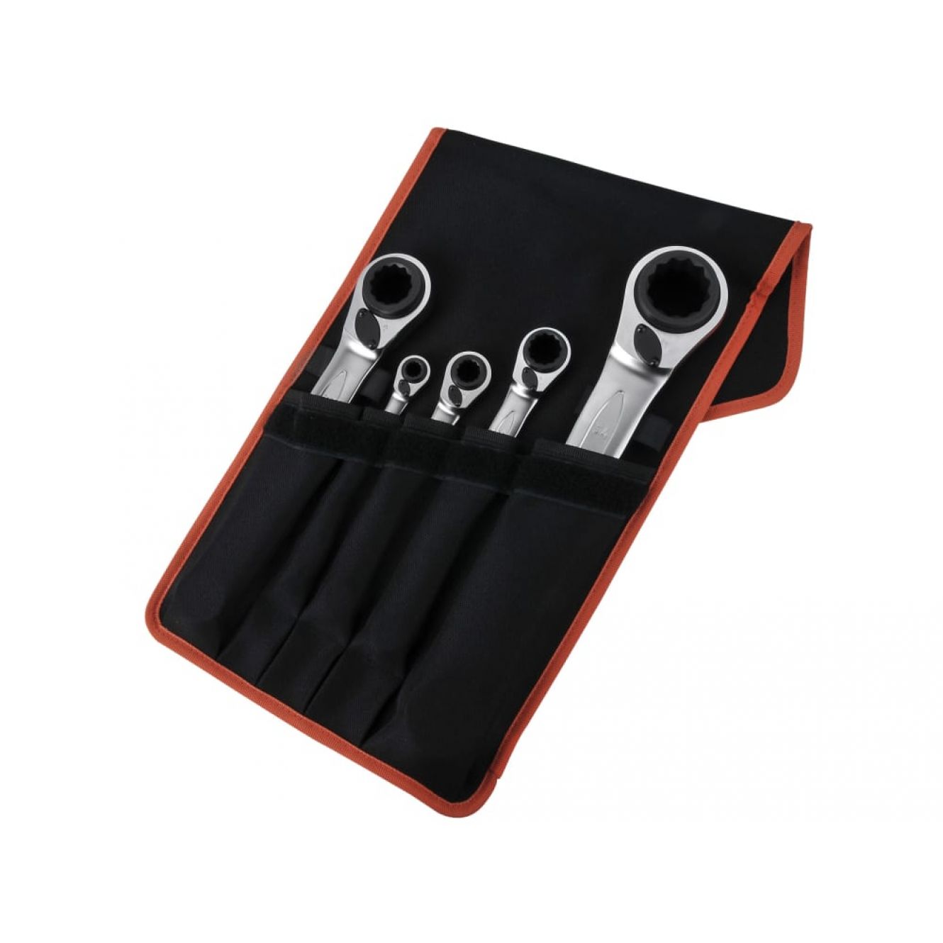 S4RM Series Reversible Ratchet Spanner Set