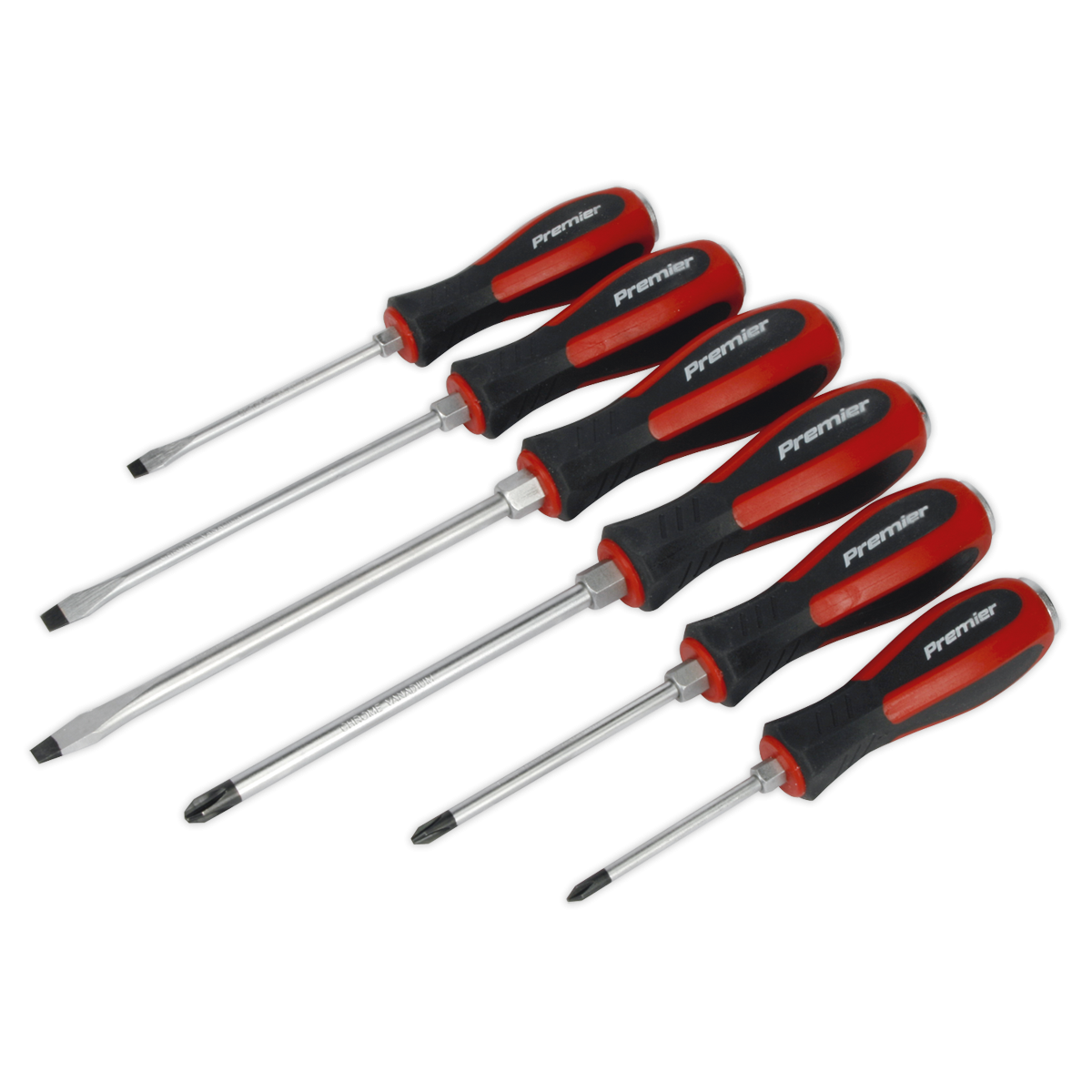 Screwdriver Set 6pc Hammer-Thru AK4932