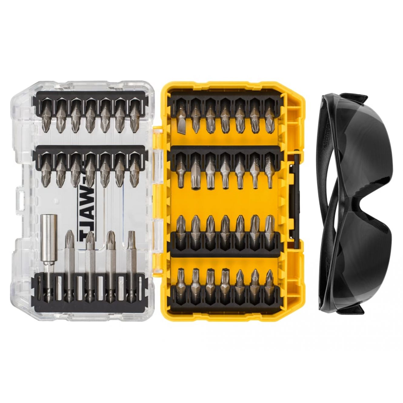 DT70703 Screwdriving Set, 47 Piece + Safety Glasses DEWDT70703QZ