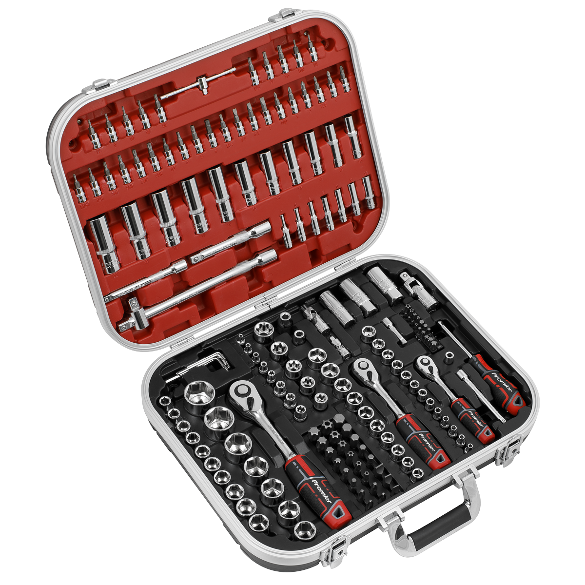 Socket Set 172pc 1/4", 3/8" & 1/2"Sq Drive WallDrive® AK7981