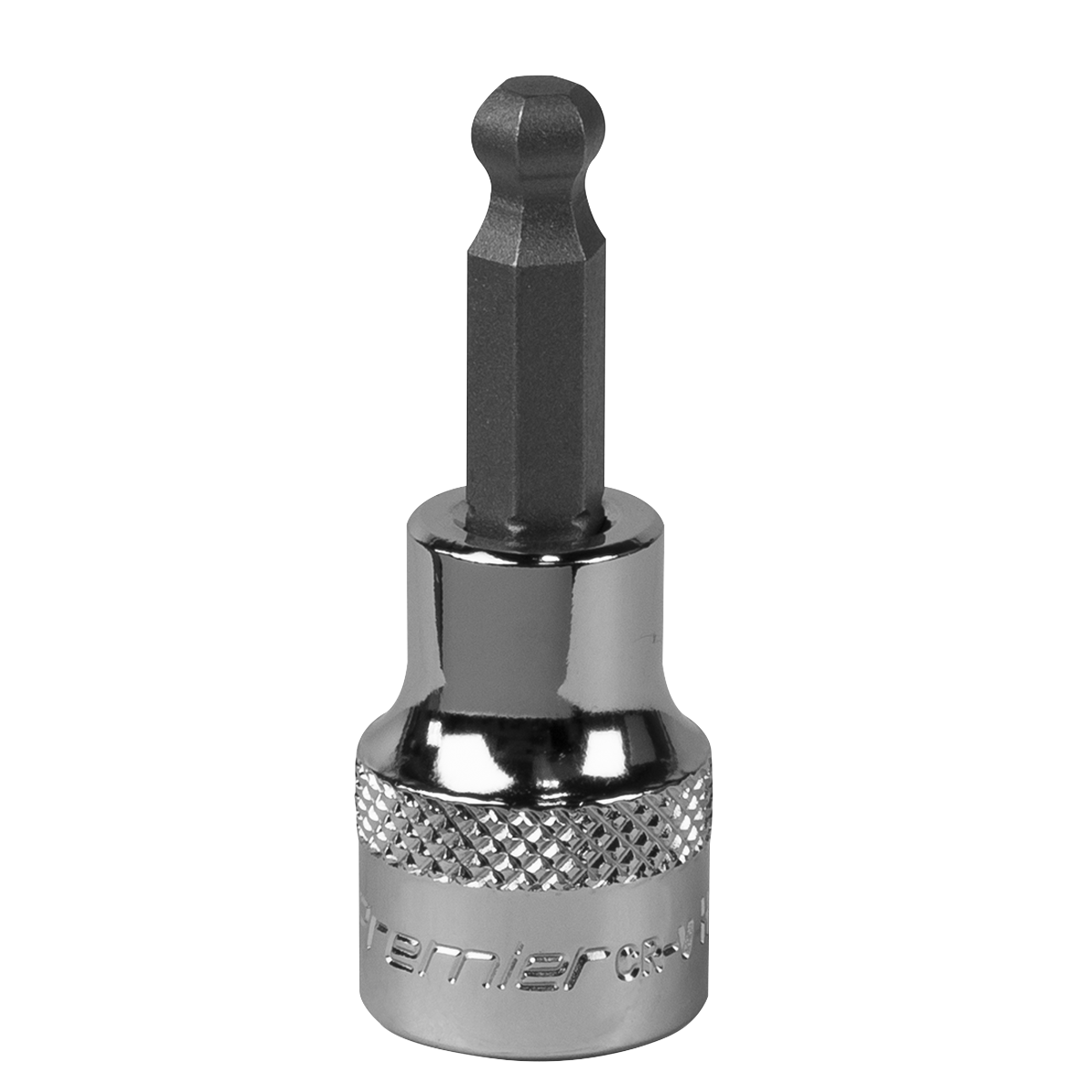 Ball-End Hex Socket Bit 6mm 3/8"Sq Drive SBBH004