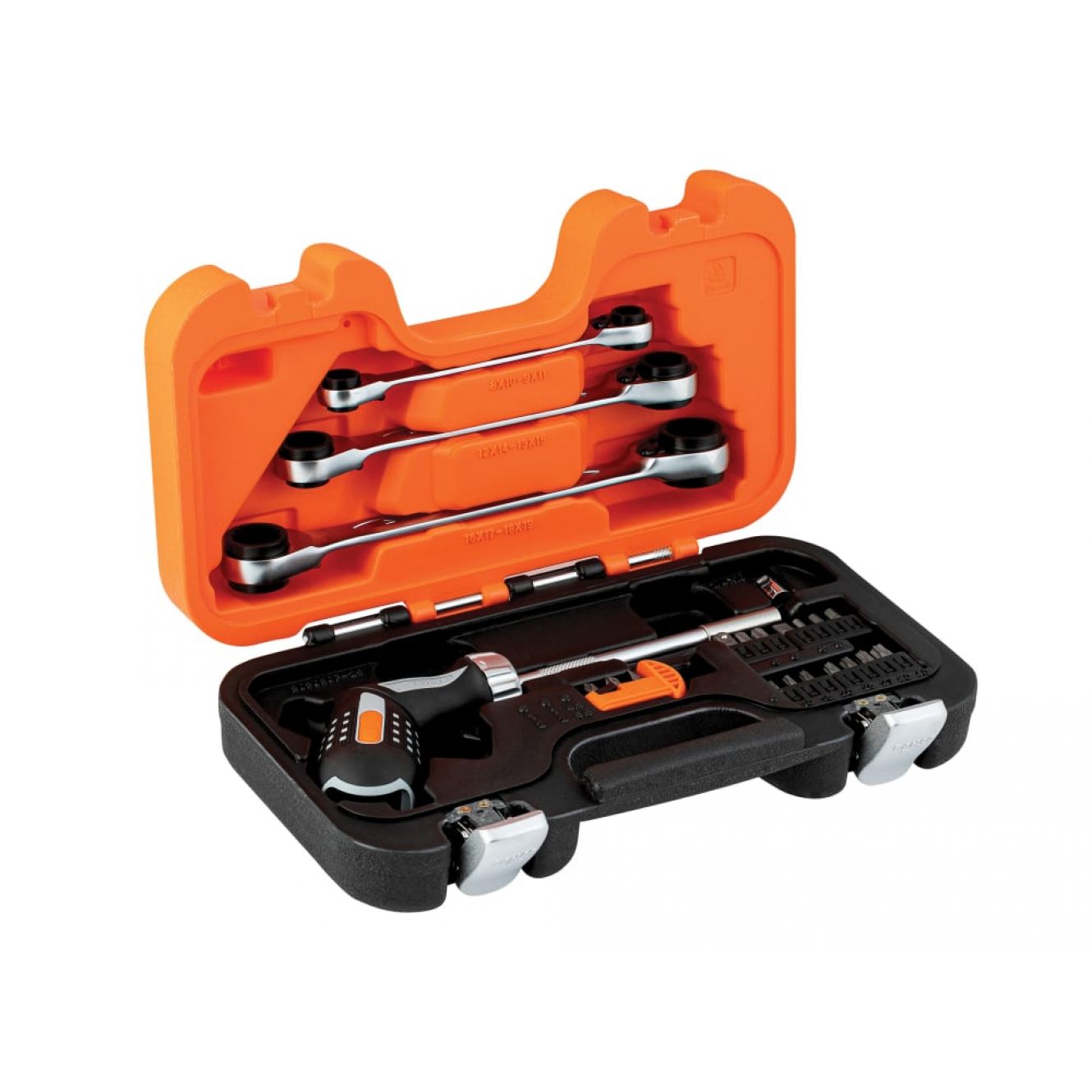 Pistol Grip Ratcheting Screwdriver Set, 25 Piece BAH808050SET
