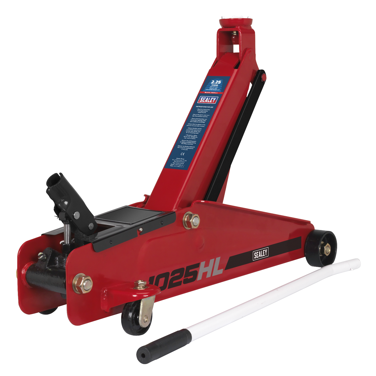 Trolley Jack 2.25 Tonne High Lift SUV Super Rocket Lift 1025HL