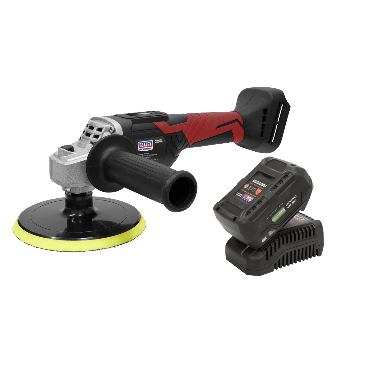 Cordless Rotary Polisher Kit 20V 4Ah SV20 Series Ø150mm CP20VRPKIT