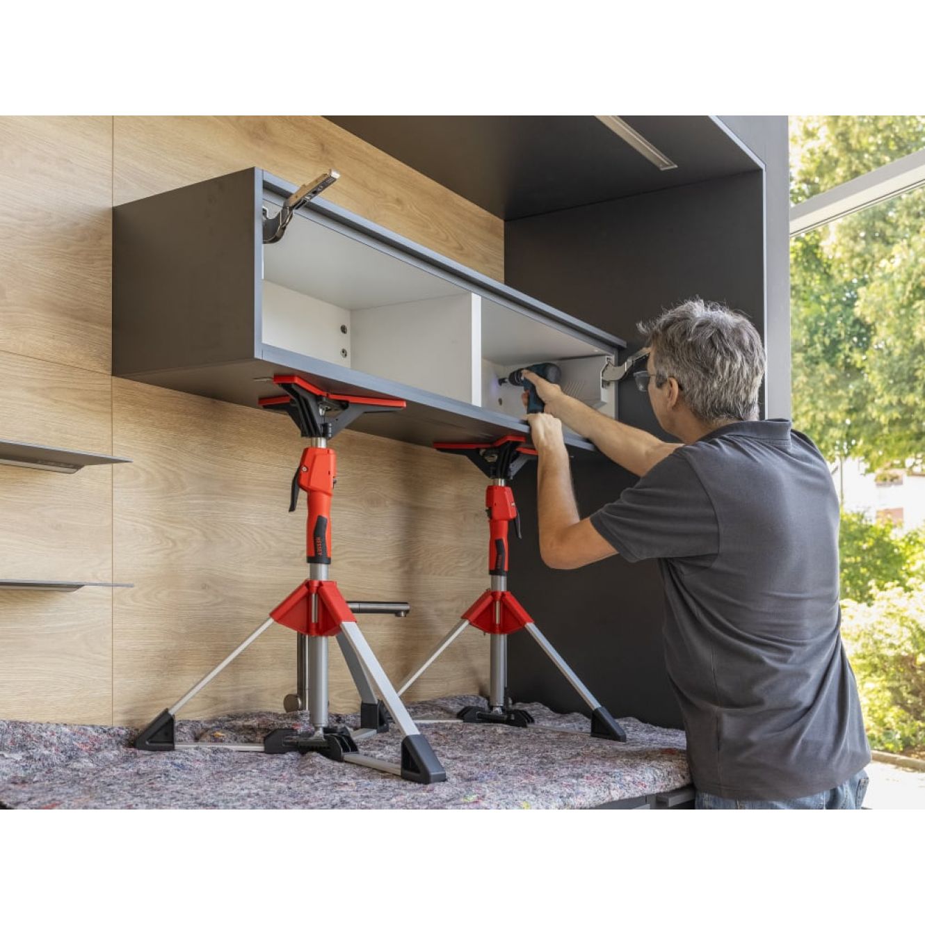 Telescopic Drywall Support