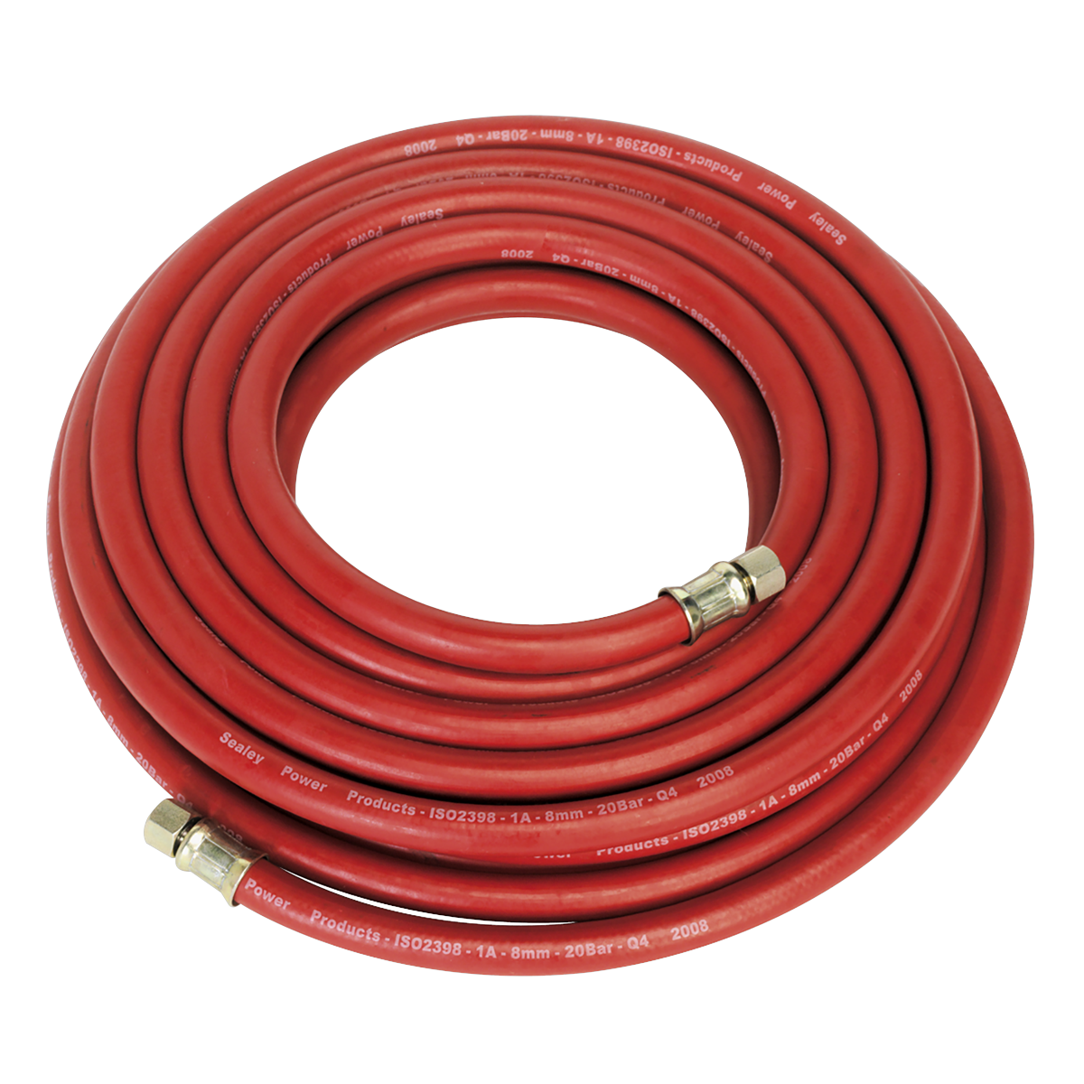 Air Hose 10m x Ø8mm with 1/4"BSP Unions AHC10