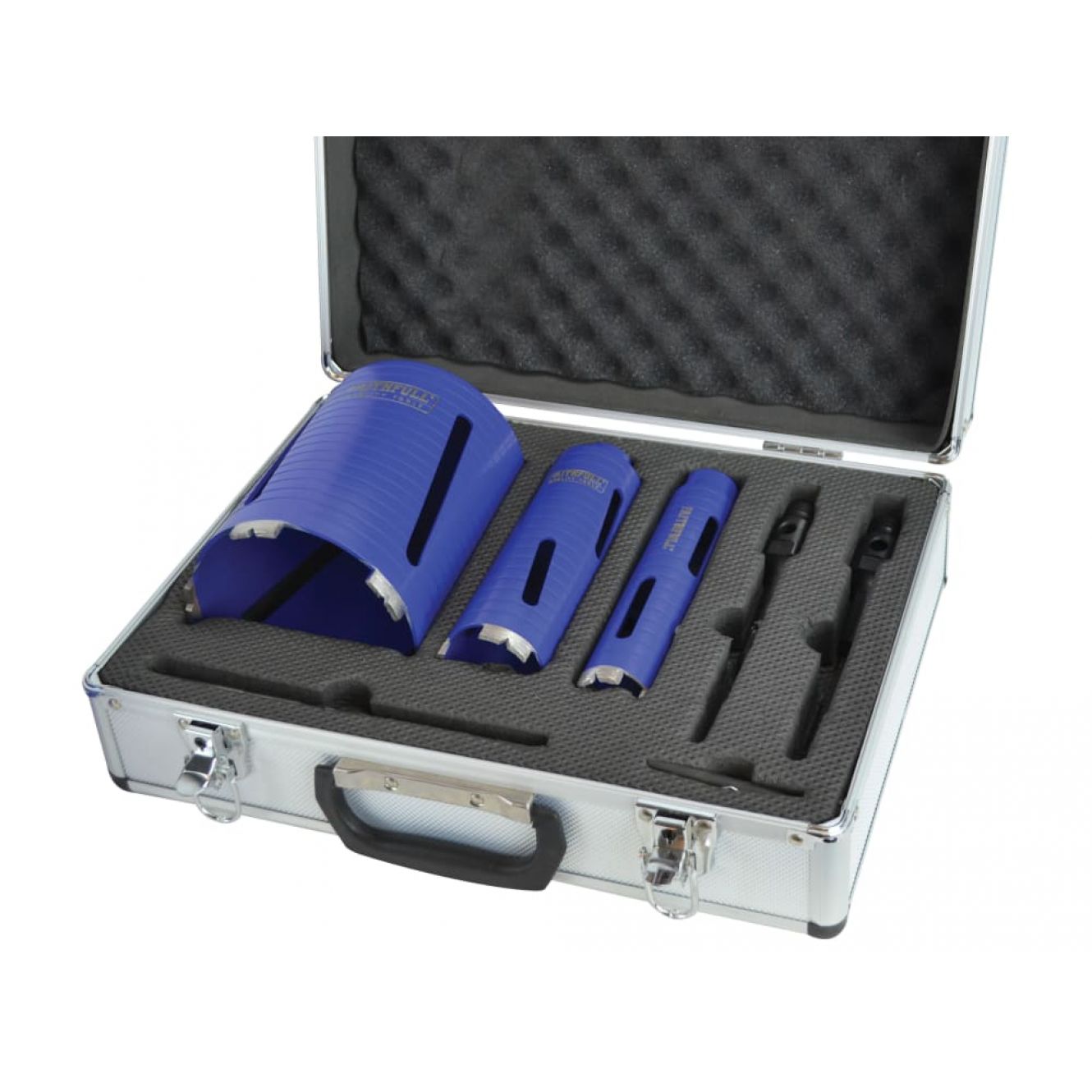 Diamond Core Drill Kit & Case Set of 7 FAIDCKIT7