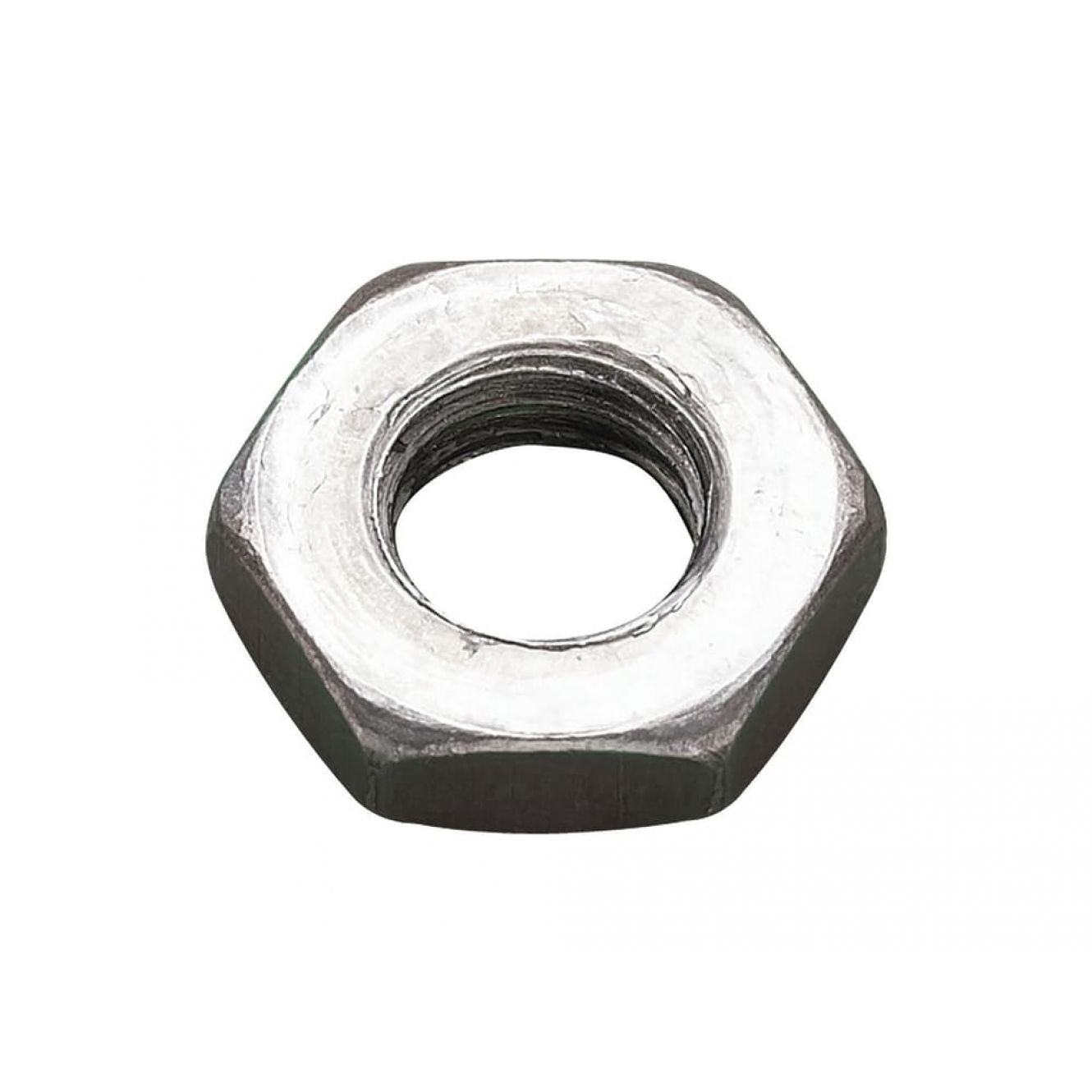 Hexagon Lock Nuts, Zinc Plated