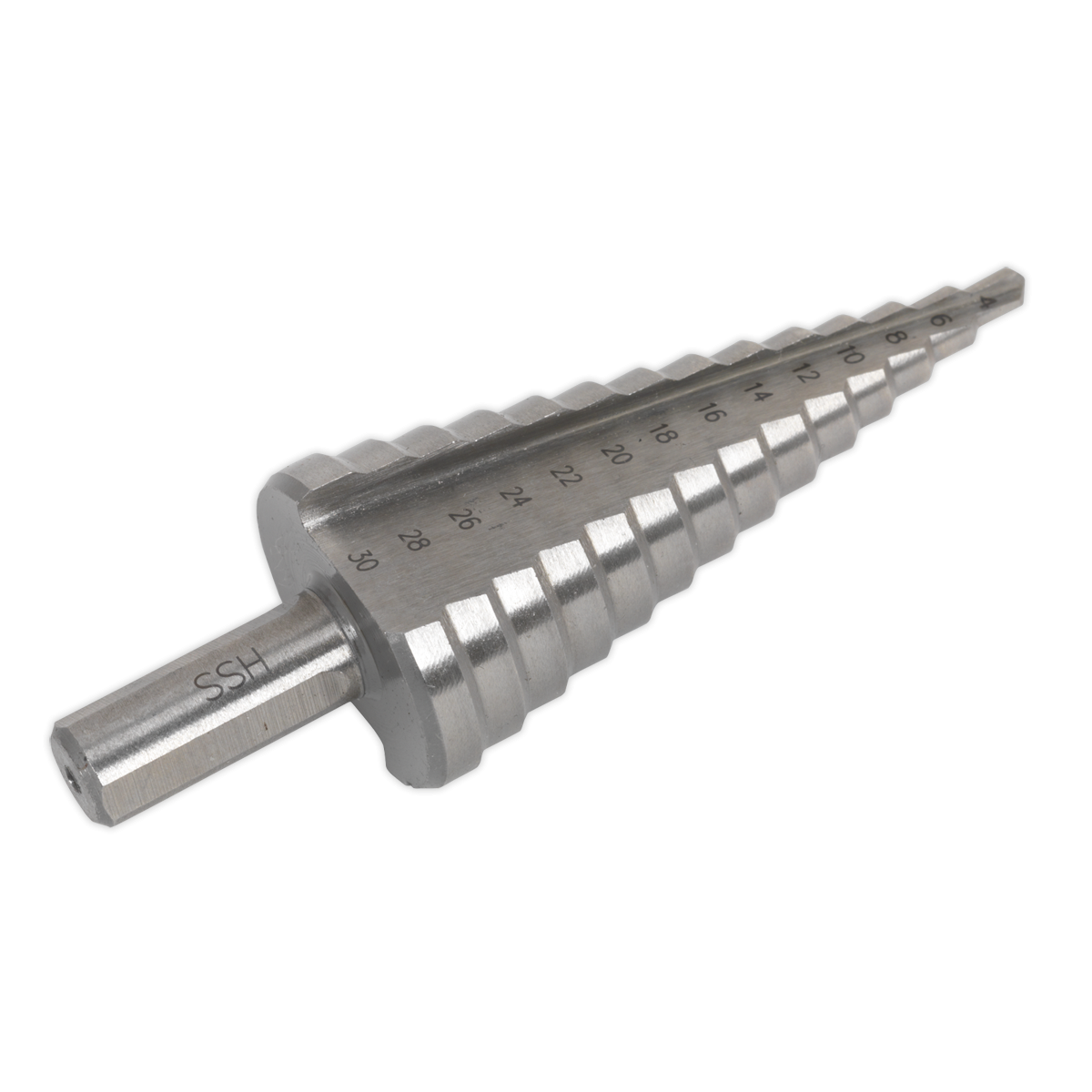 HSS M2 Step Drill Bit 4-30mm Double Flute AK4732