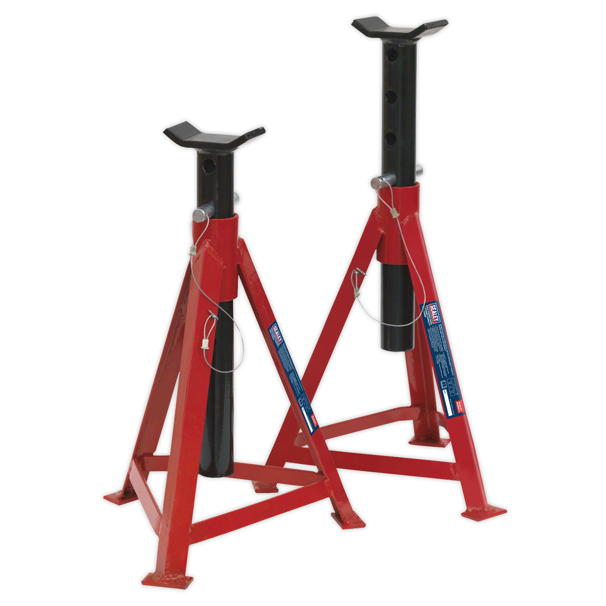Axle Stands (Pair) 2.5 Tonne Capacity per Stand Medium Height AS3000