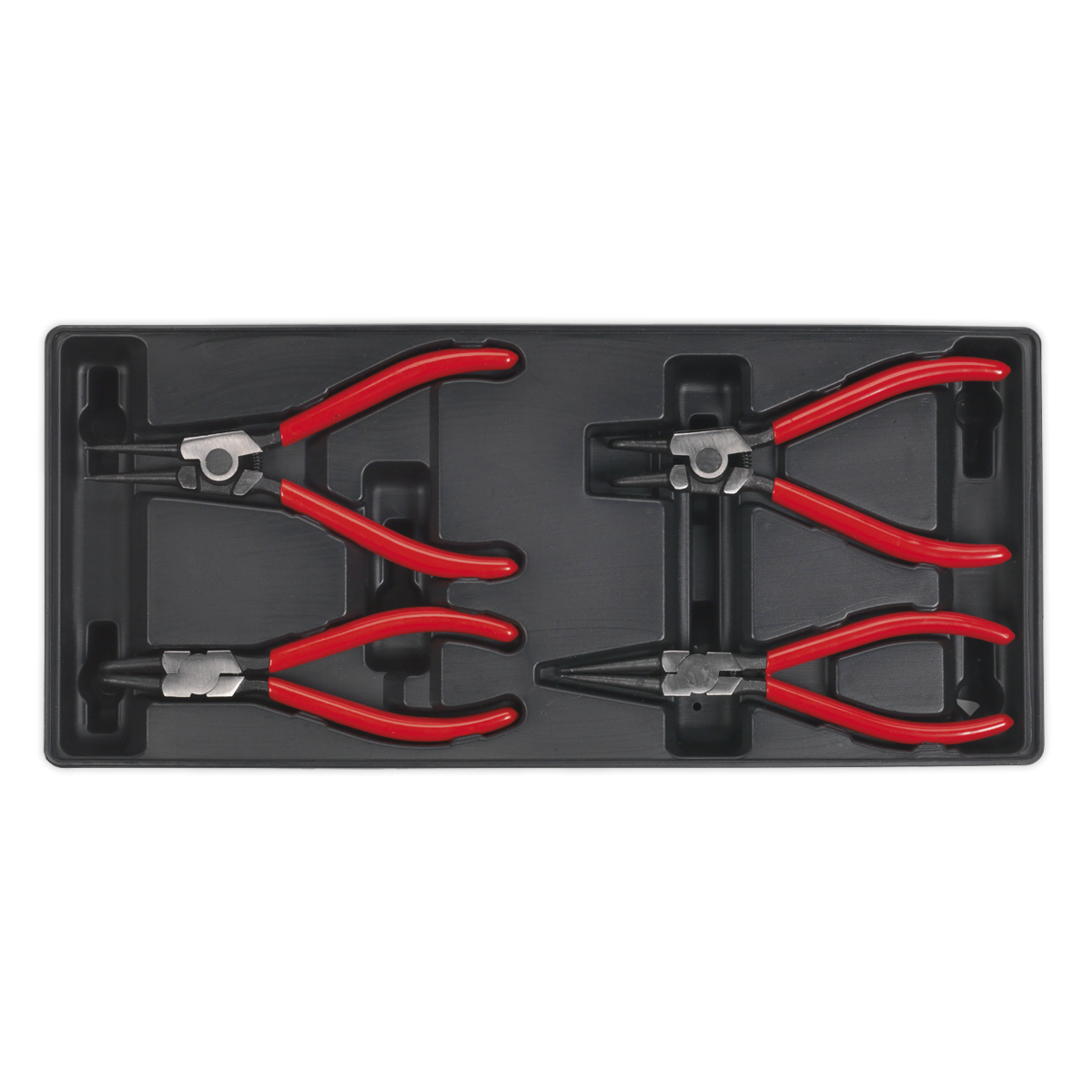 Tool Tray with Circlip Pliers Set 4pc TBT03