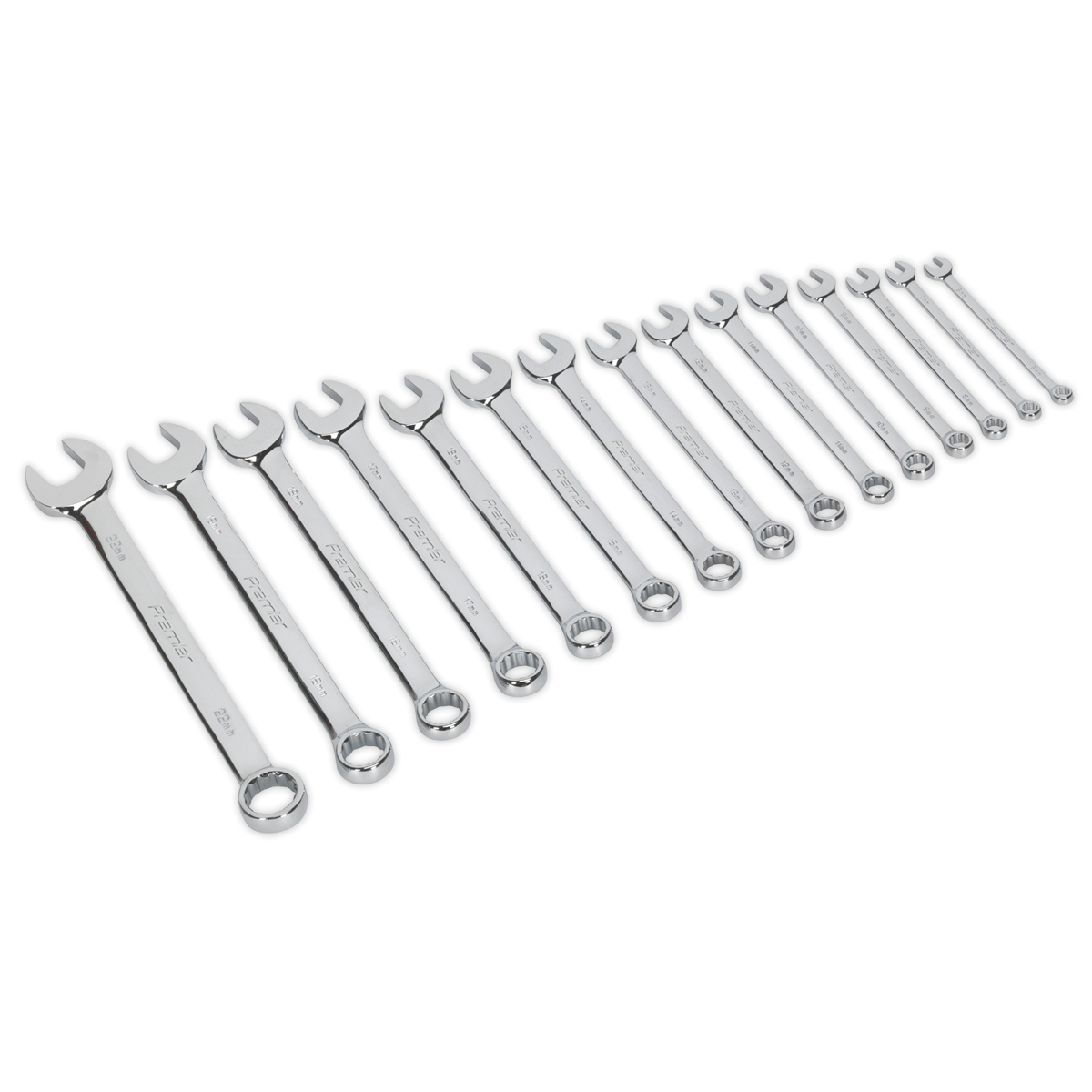Combination Spanner Set 15pc Metric AK63015