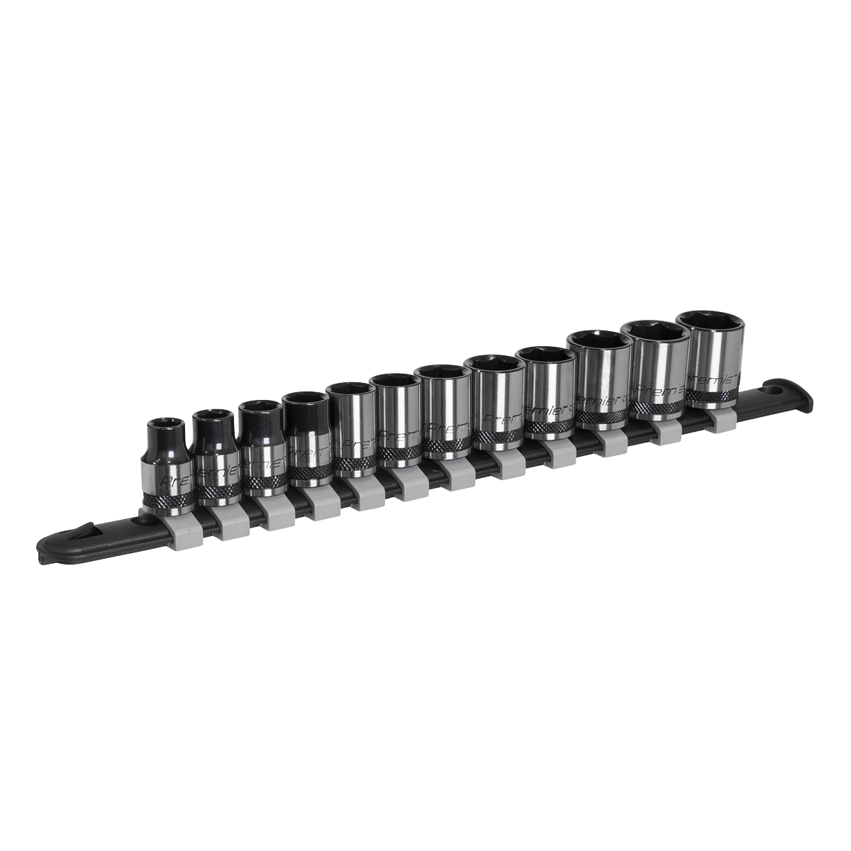 Socket Set 12pc 3/8"Sq Drive Metric - Black Series AK7992