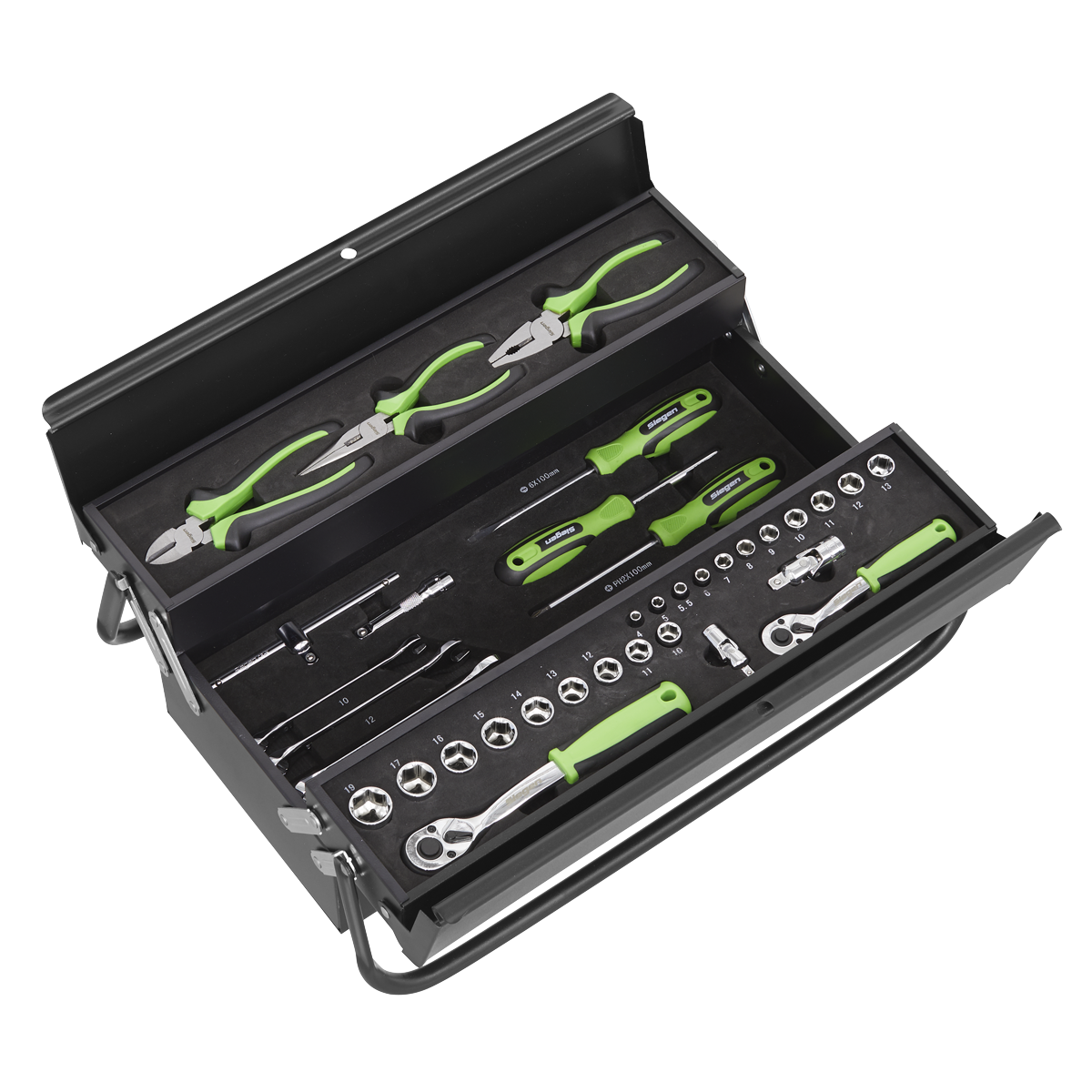 Cantilever Toolbox with Tool Kit 70pc S01215