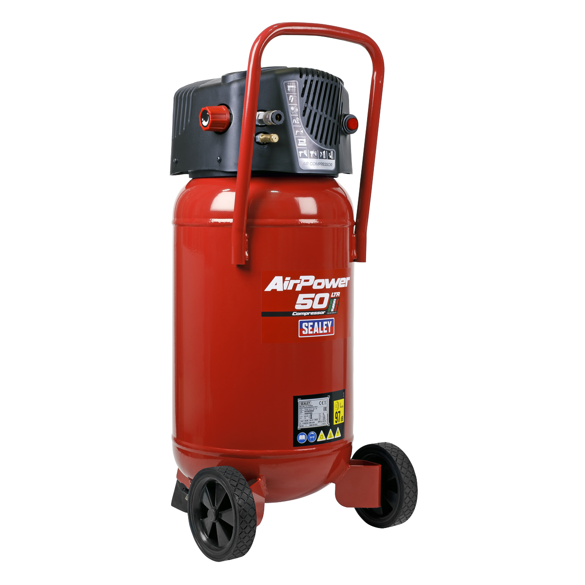 Compressor 50L Belt Drive 2hp Oil-Free SAC05020