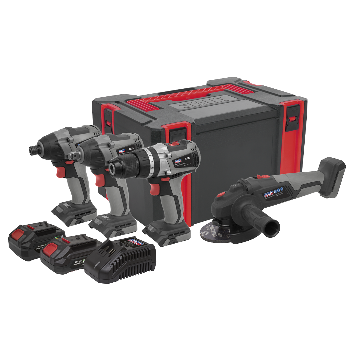 4 x 20V SV20 Series Brushless Tool Combo - 2 Batteries CP20VCOMBOX1