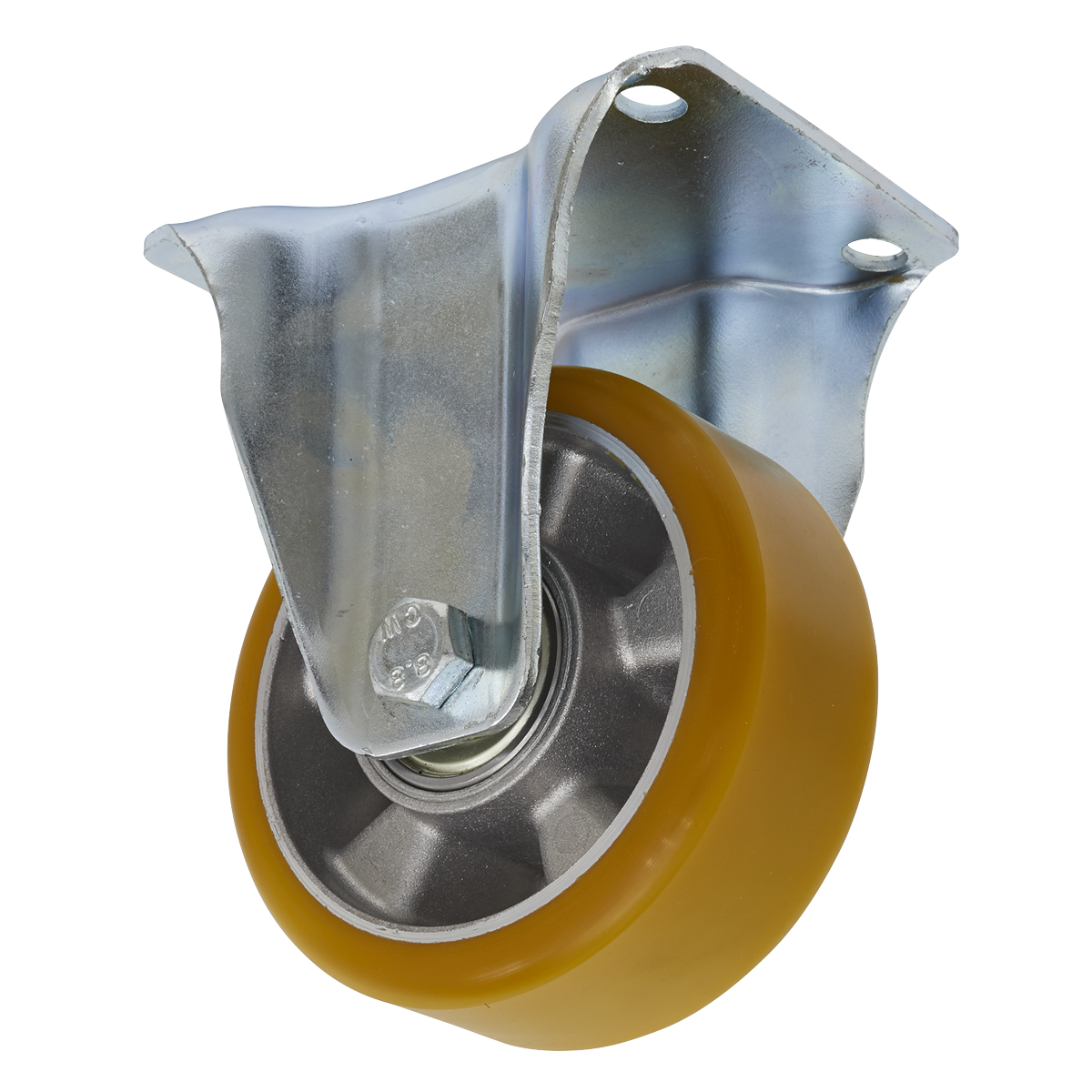 Castor Wheel Fixed Plate Ø125mm SCW5125FP