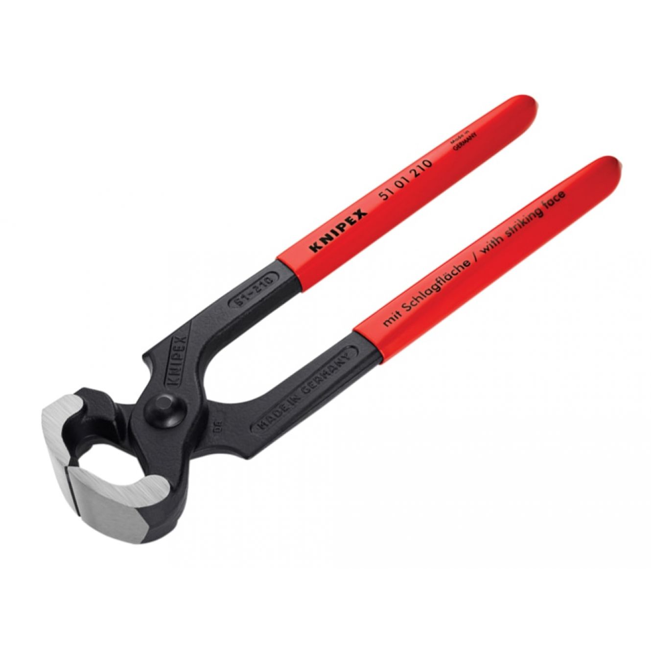 Hammerhead Style Carpenter's Pincers PVC Grip 210mm (8.1/4in) KPX5101210