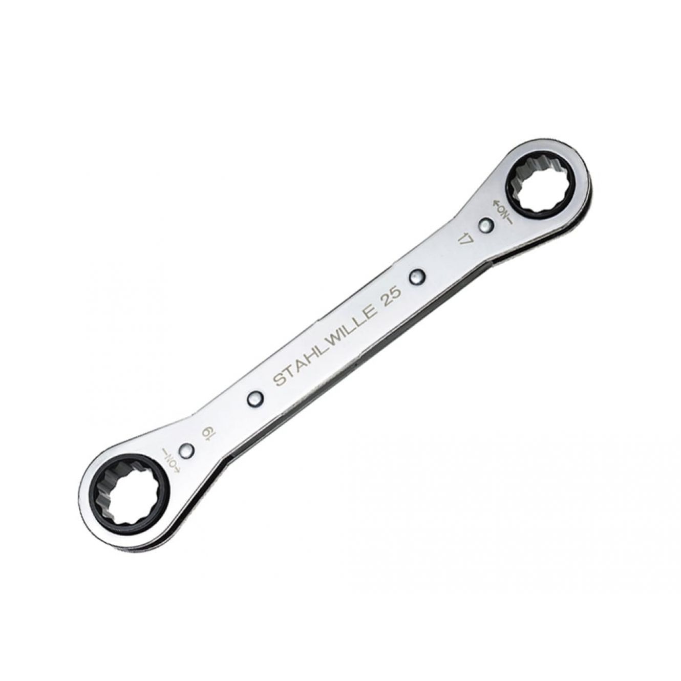 25 Series Ratchet Ring Spanner