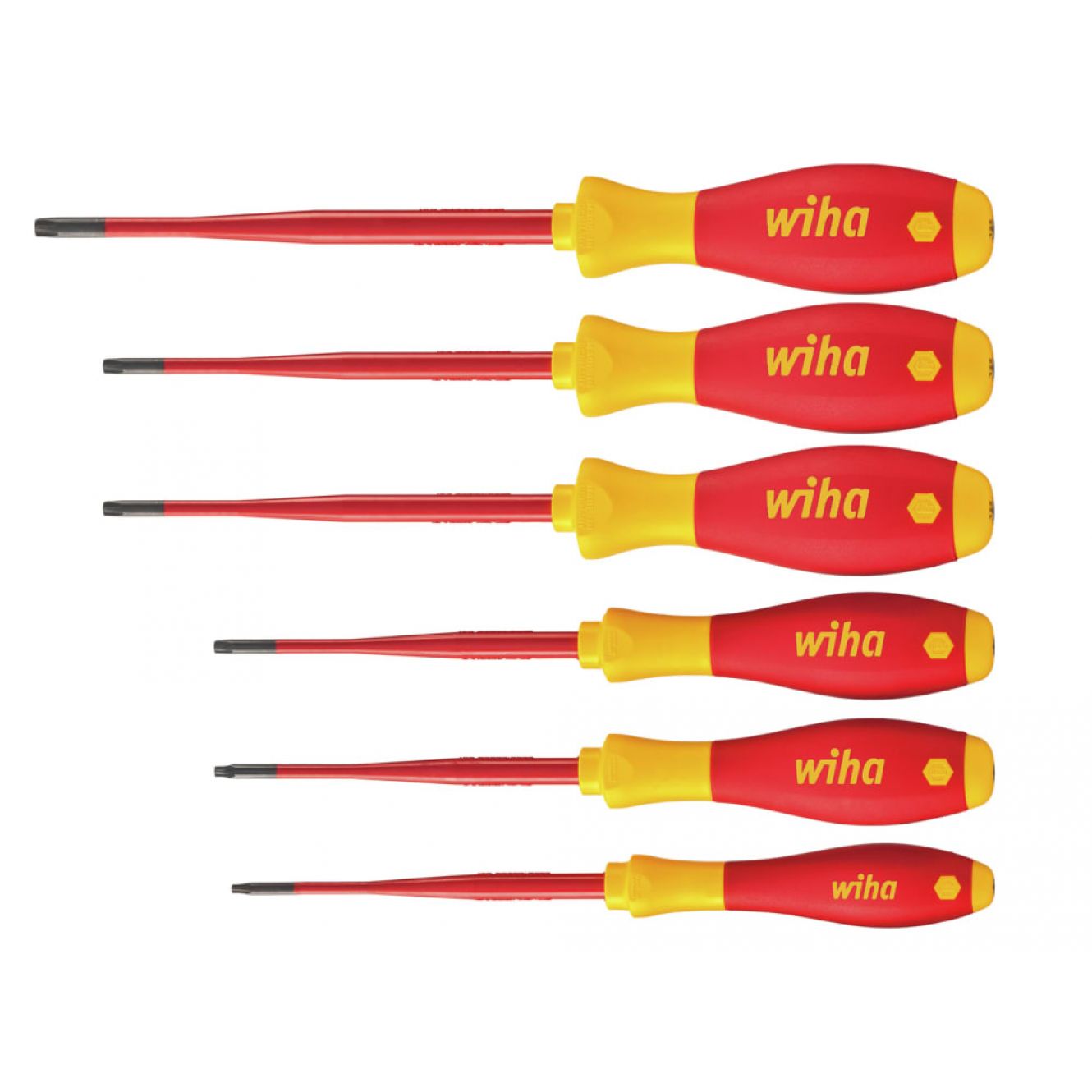 SoftFinish® electric slimFix TX/TR Screwdriver Set, 6 Piece WHA41245