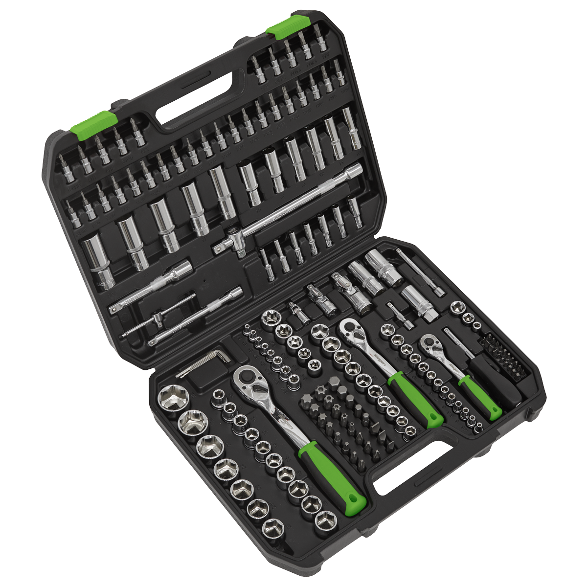 Socket Set 171pc 1/4", 3/8" & 1/2"Sq Drive WallDrive® Metric S01211