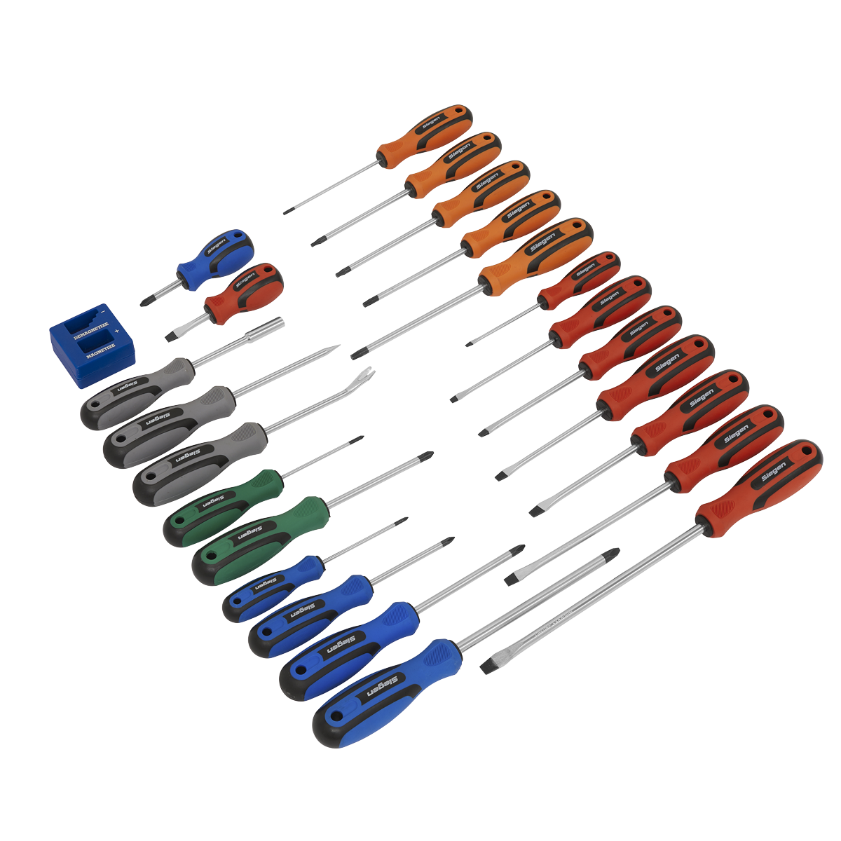 Soft Grip Screwdriver Set 24pc S0617