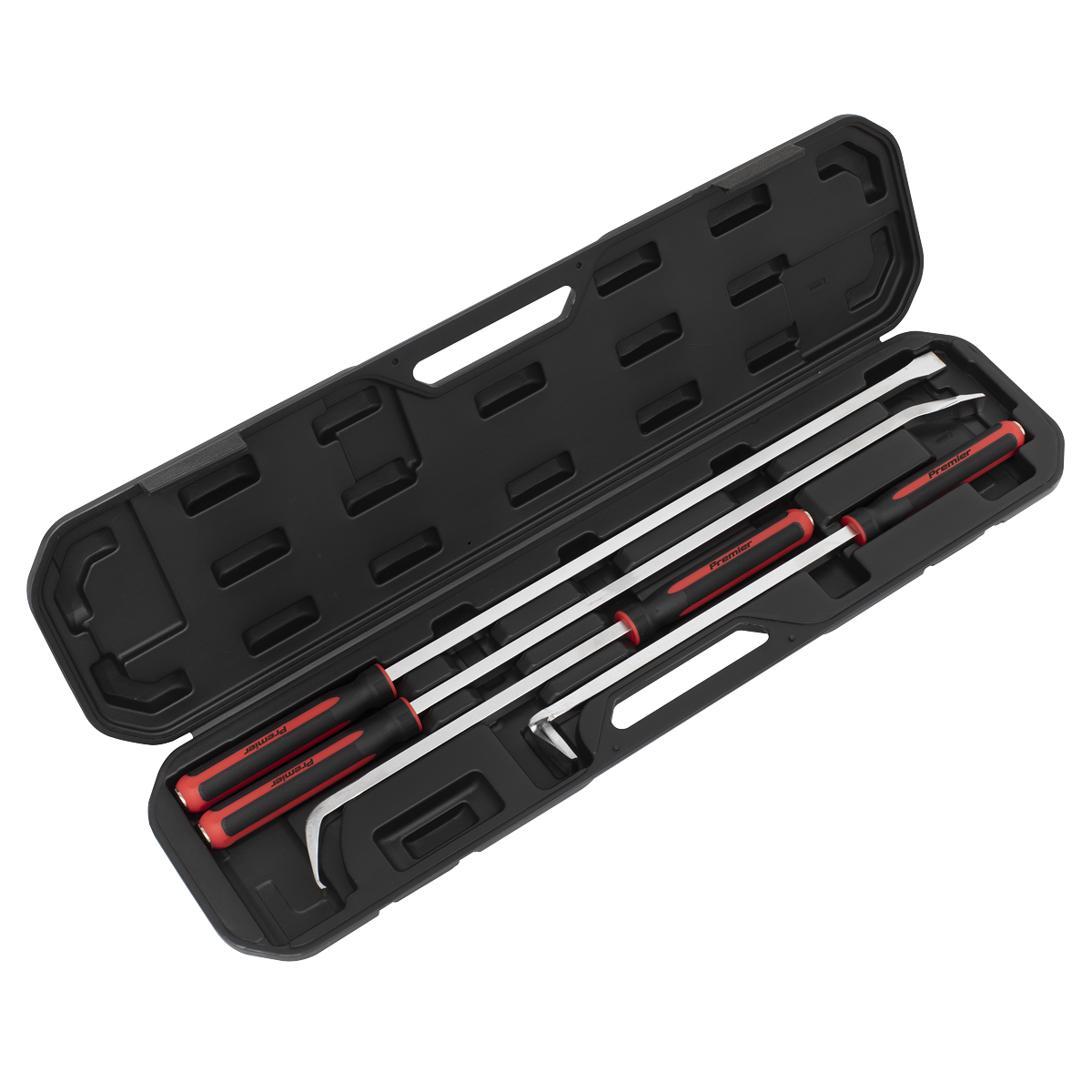 Pry Bar Set 4pc Heavy-Duty with Hammer Cap AK9100