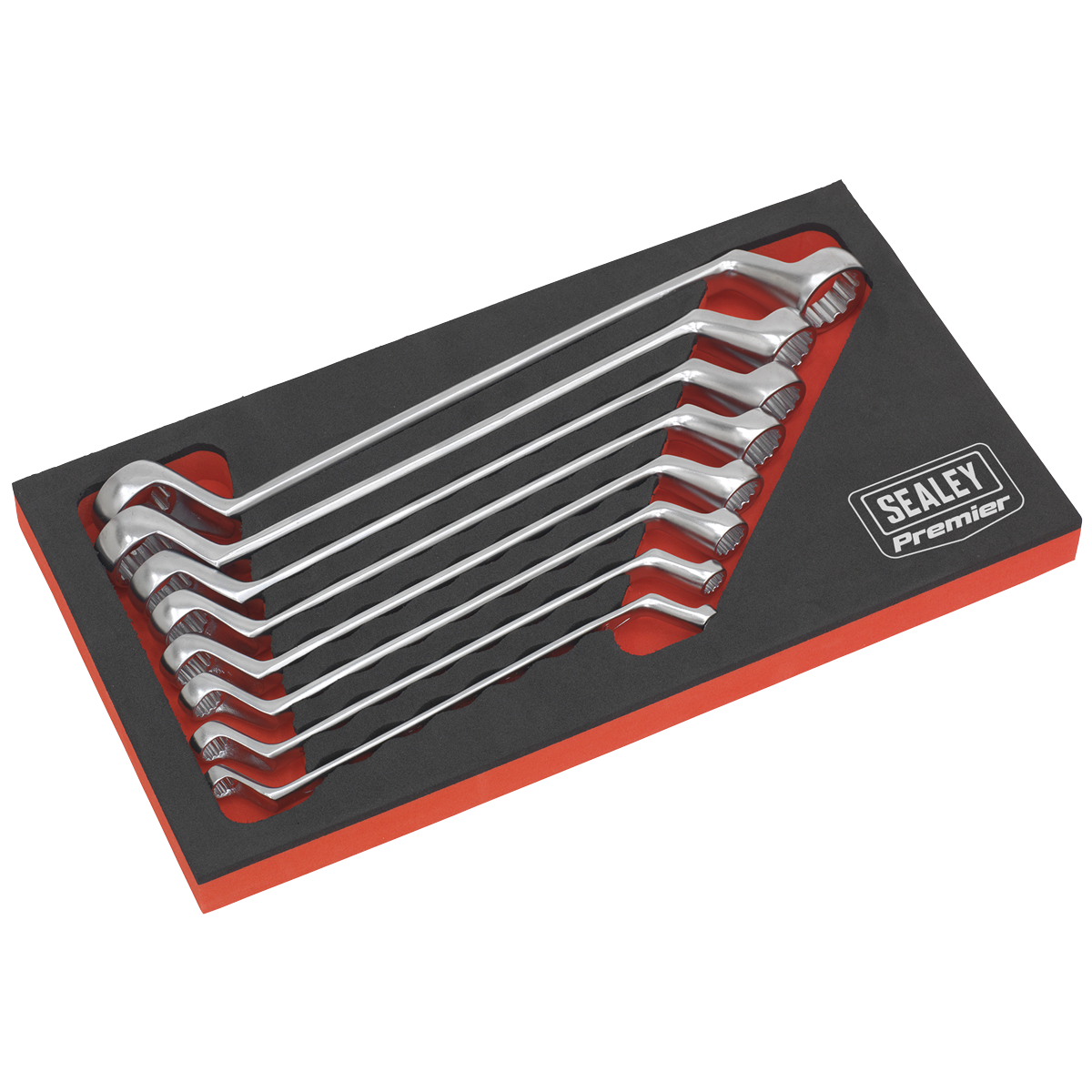 Offset Double End Ring Spanner Set 8pc Metric AK63257