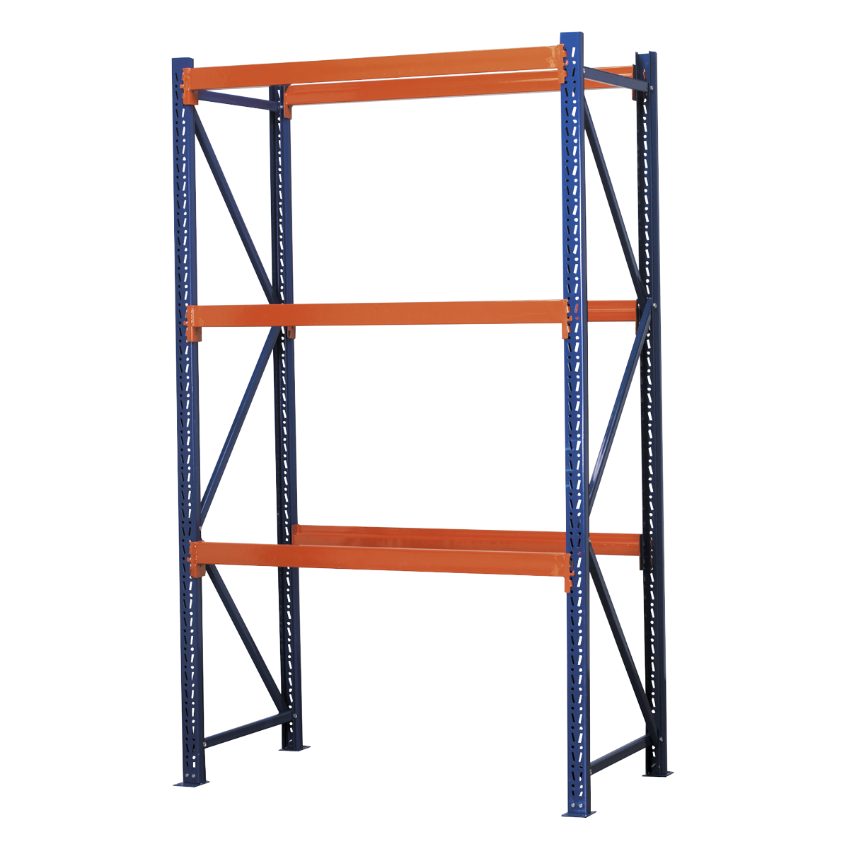 Heavy-Duty Shelving Unit with 3 Beam Sets 900kg Capacity Per Level APR2701
