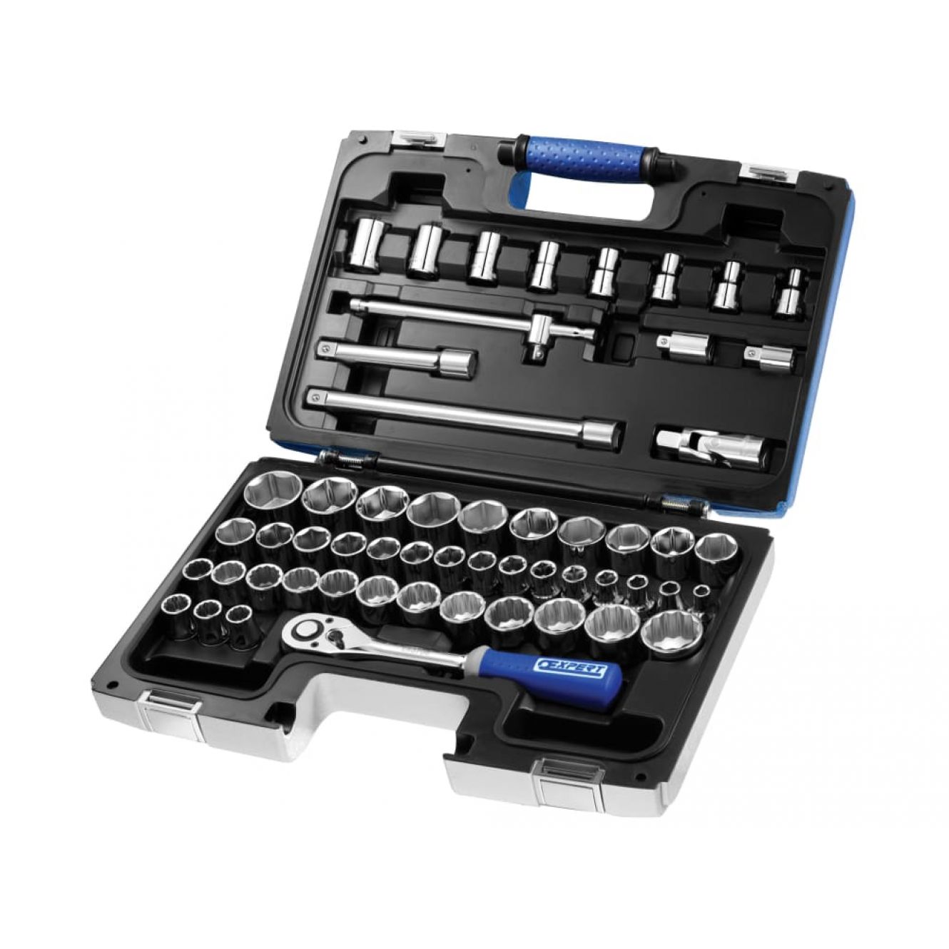 Socket & Accessory Set of 55 A/F & Metric 1/2in Drive BRIE032909B