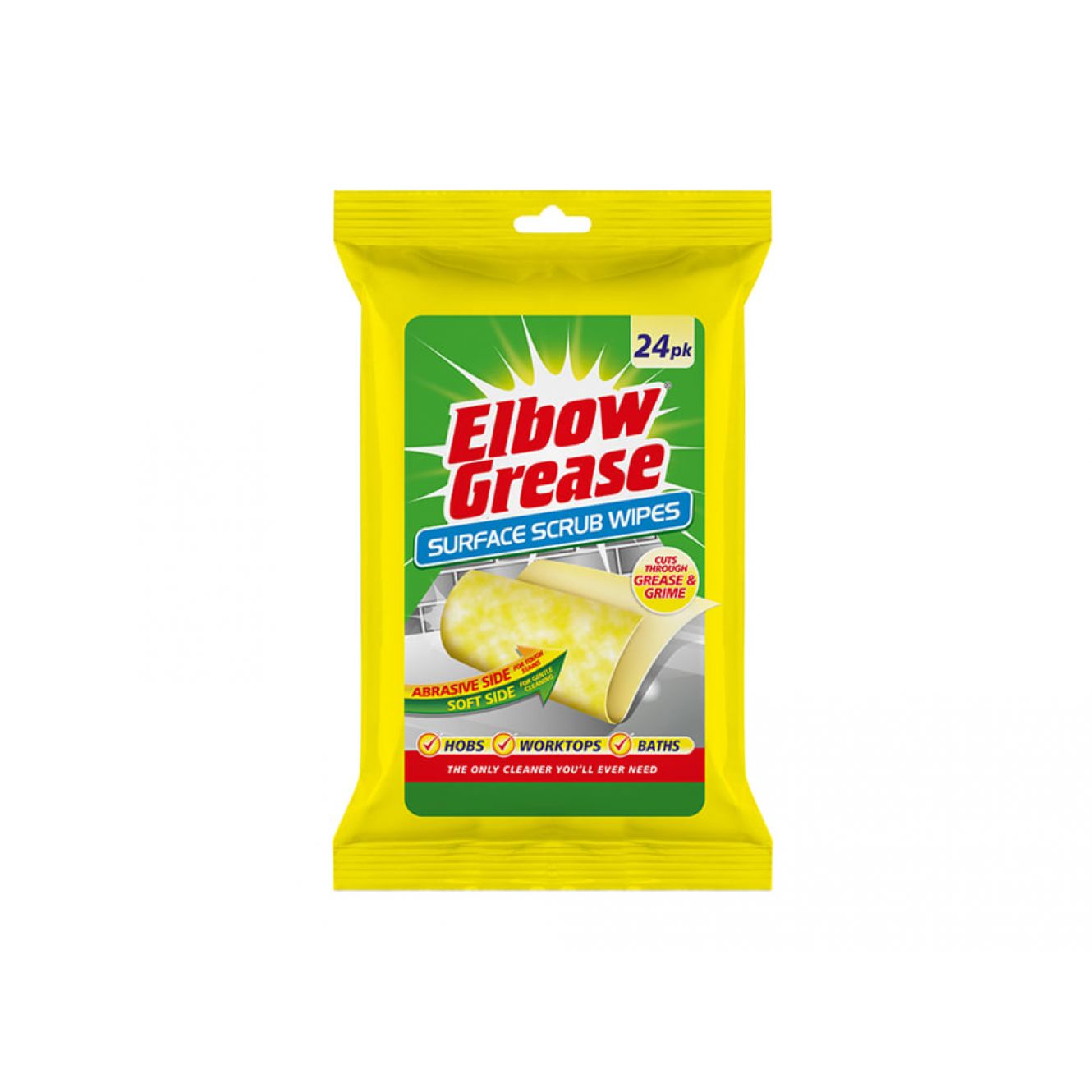 Surface Scrub Wipes x 24 EG30 ELB1920