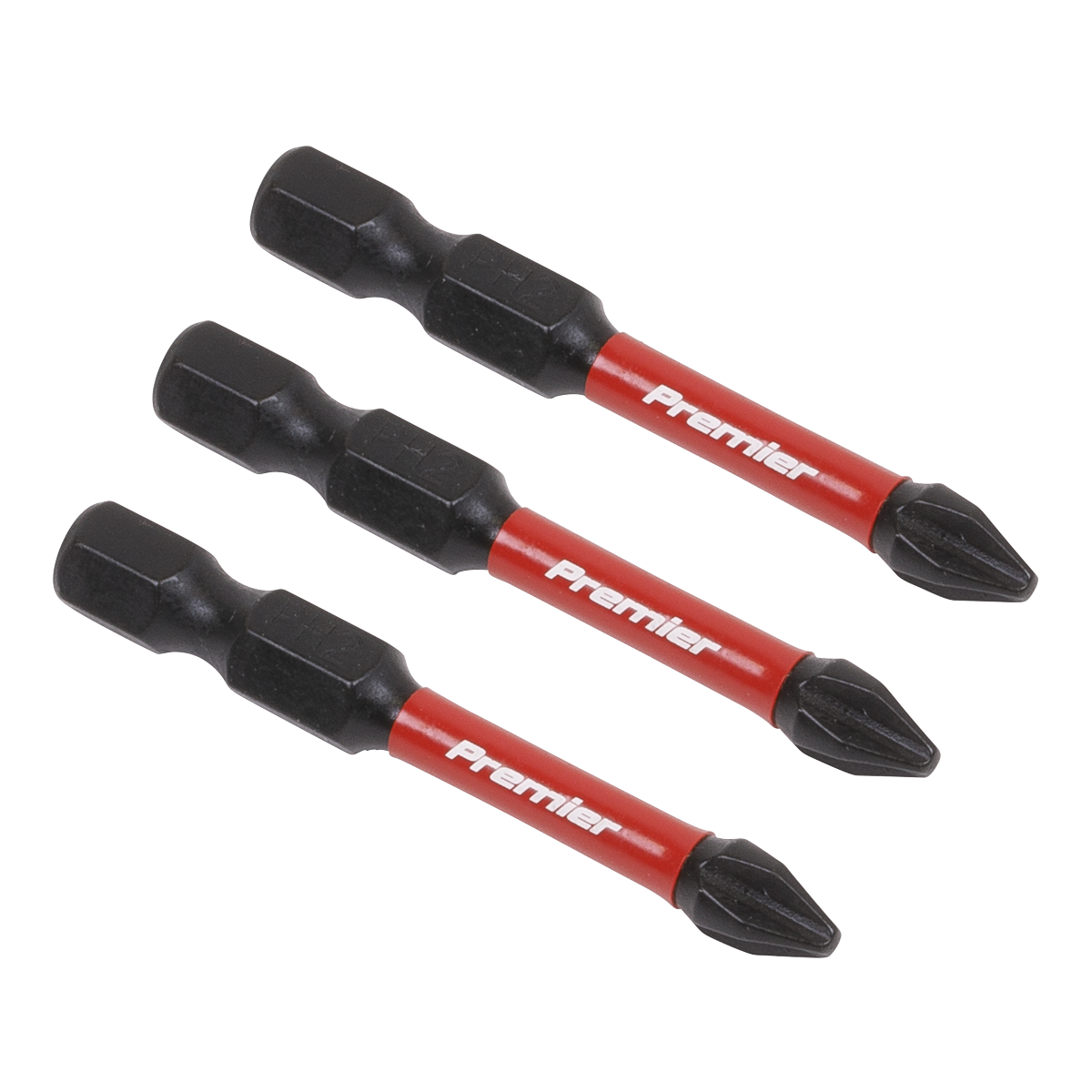 Phillips #2 Impact Power Tool Bits 50mm - 3pc AK8230