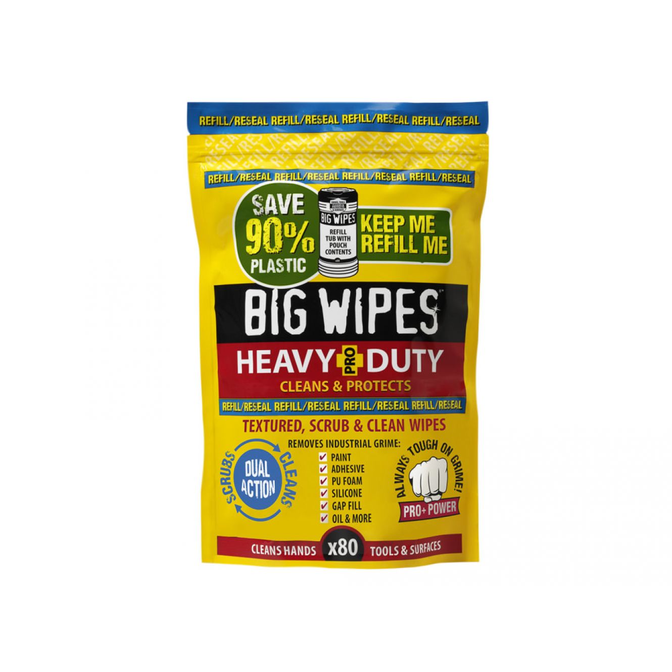 Heavy-Duty Pro+ Antiviral Wipes