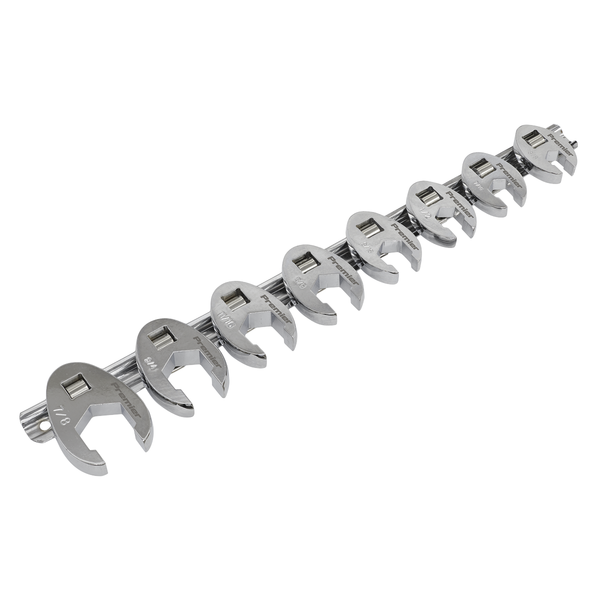 Crow's Foot Spanner Set 8pc 3/8"Sq Drive Imperial AK599